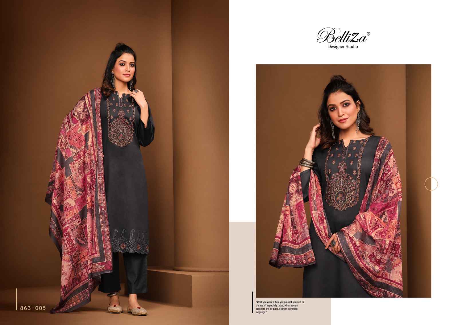 BELLIZA MUGHAL GARDEN VOL 2 - DRESS MATERIAL ONLINE SHOPPING