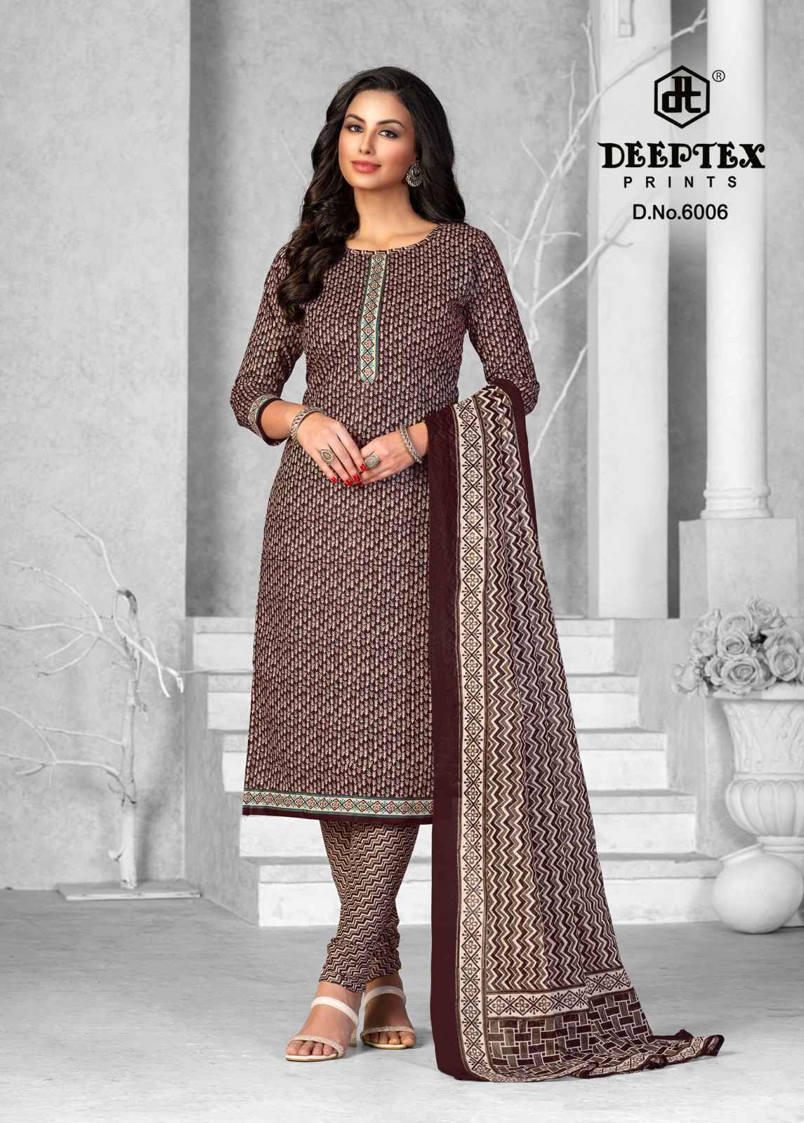Deeptex Aaliza Vol-6 Cotton Dress Material ( 10 pcs Set )
