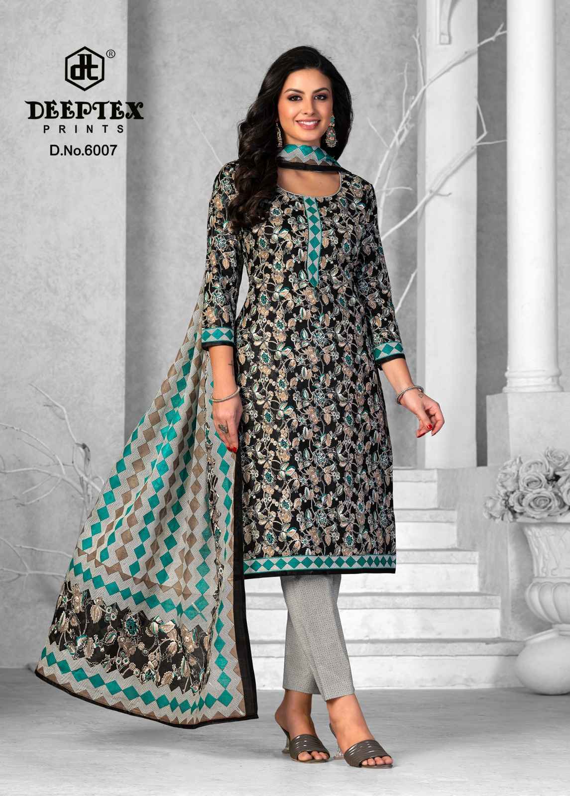 Deeptex Aaliza Vol-6 Cotton Dress Material ( 10 pcs Set )