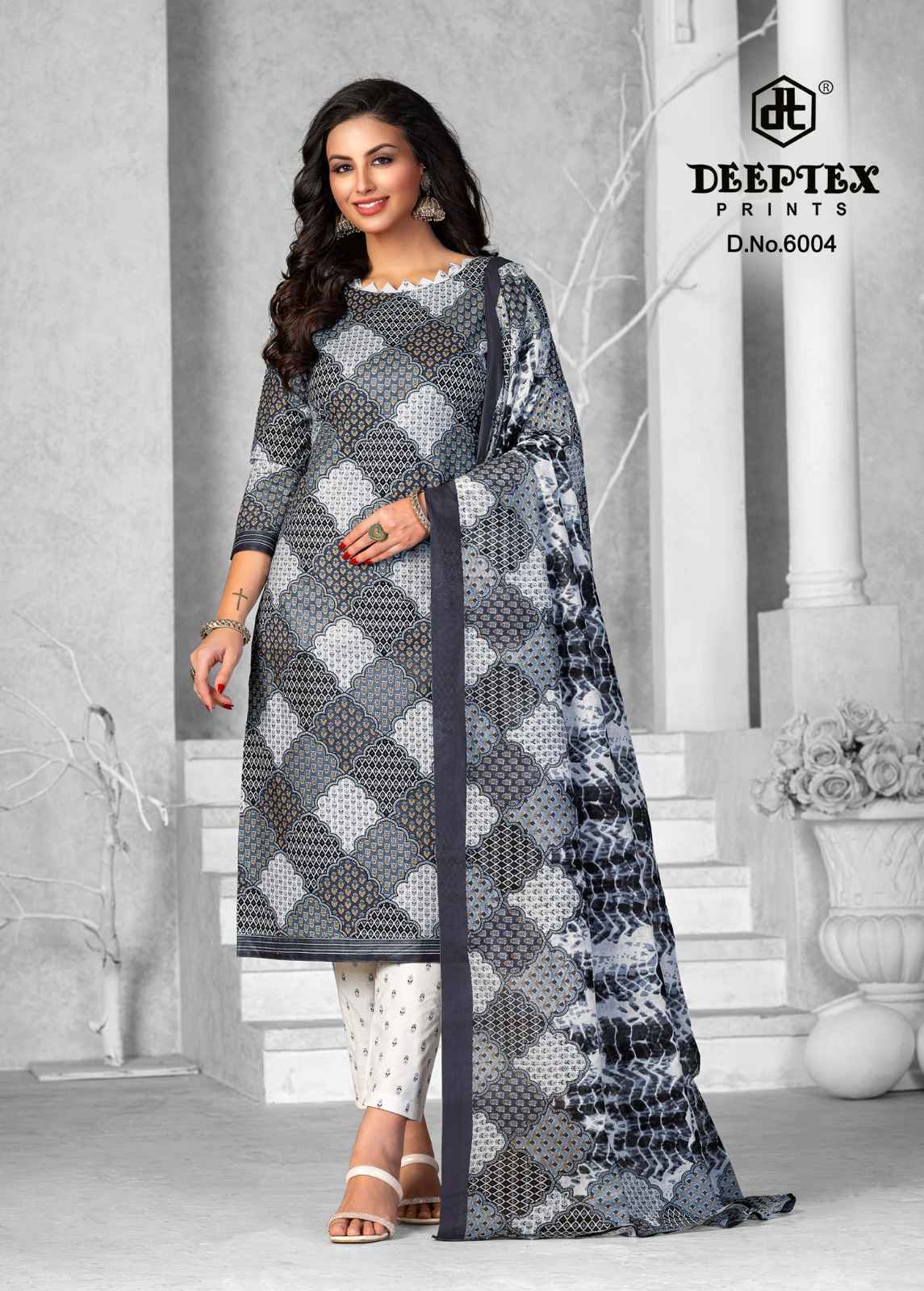 Deeptex Aaliza Vol-6 Cotton Dress Material ( 10 pcs Set )
