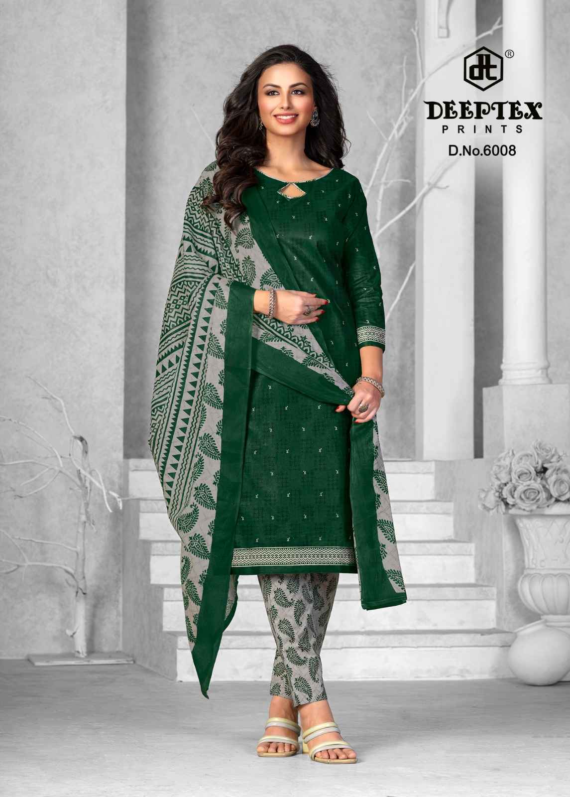 Deeptex Aaliza Vol-6 Cotton Dress Material ( 10 pcs Set )