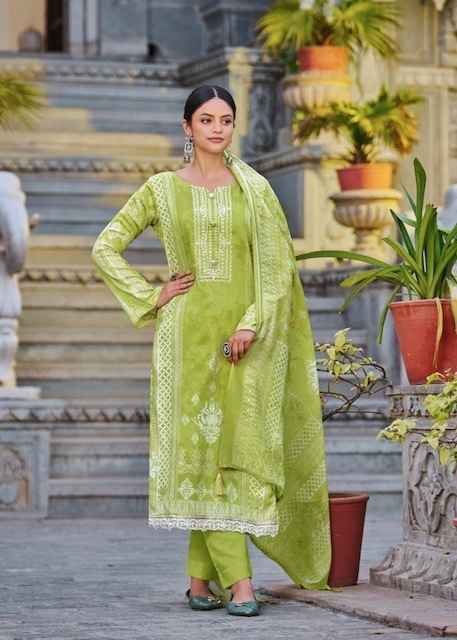 Hermitage Aza Vol-3 Cotton Dress Material ( 8 pcs Set )
