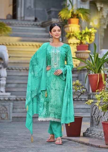 Hermitage Aza Vol-3 Cotton Dress Material ( 8 pcs Set )