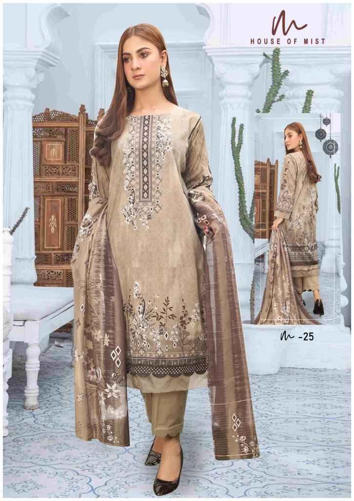 House Of Mist Ghazal Cotton Collection Vol 3 Cotton Dress Material ( 6 pcs Catalogue )