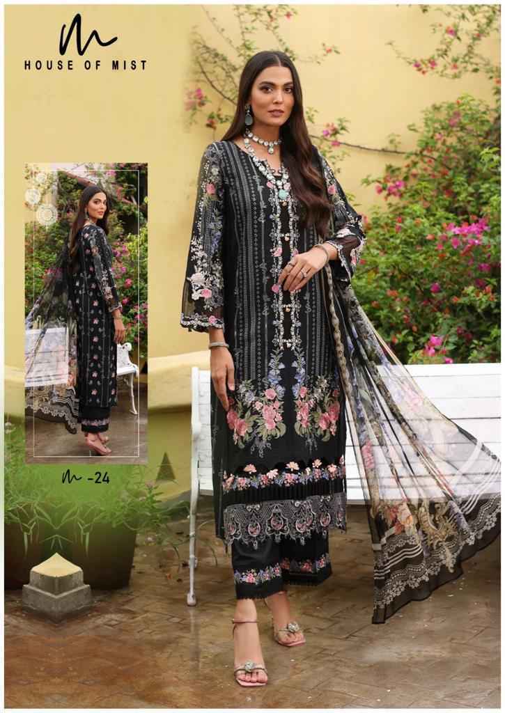 House Of Mist Ghazal Cotton Collection Vol 3 Cotton Dress Material ( 6 pcs Catalogue )