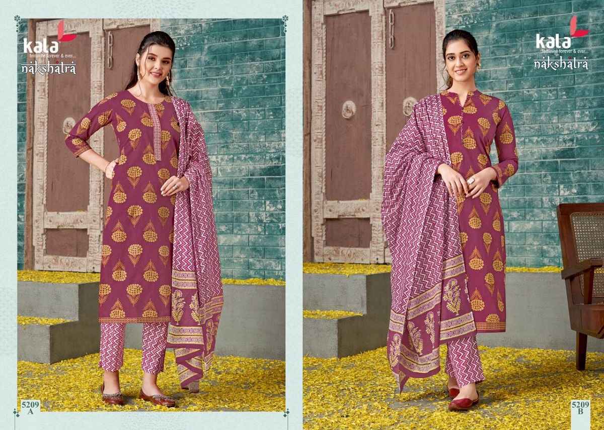 Kala Nakshatra Vol 1 Cotton Readymade Suits ( 12 pcs Set )