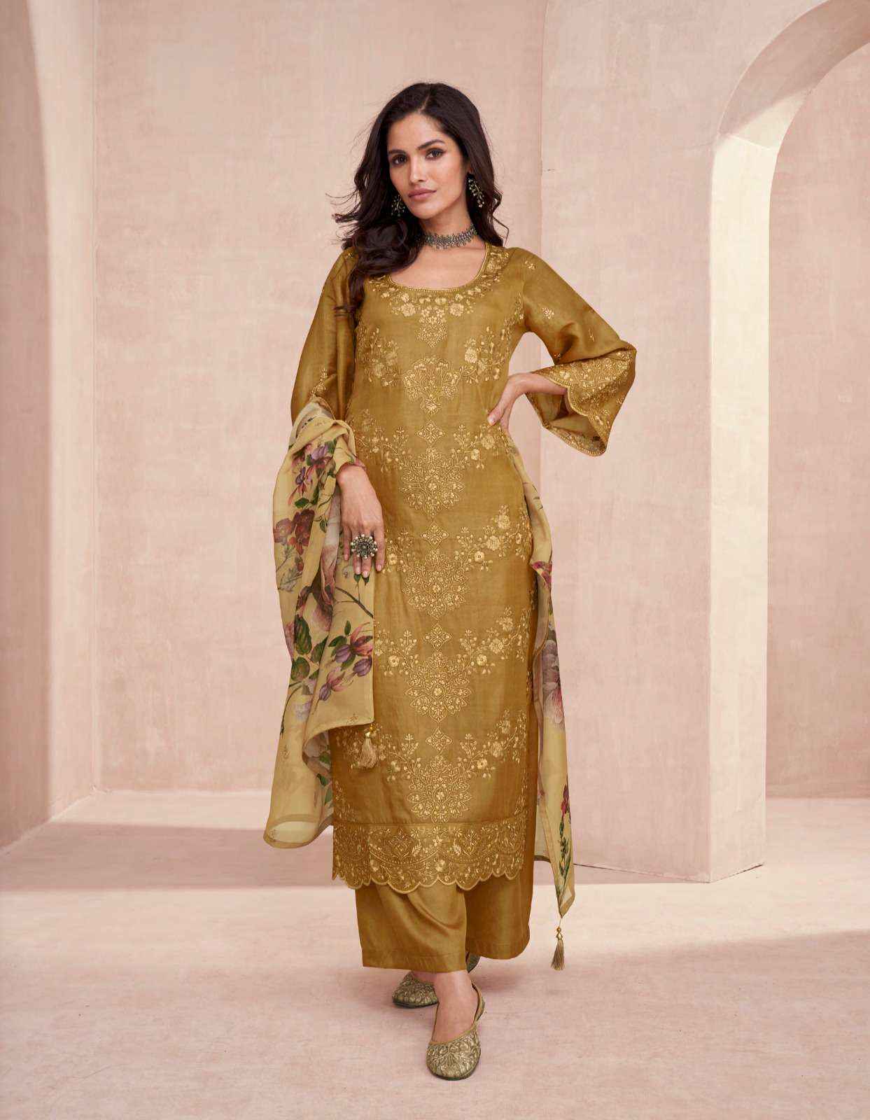 AASHIRWAD CREATION ELORA SILK SALWAR KAMEEZ WHOLESALE PRICE