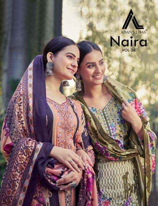 ADAN LIBAS NAIRA VOL 28 SUITS - SURAT MARKET WHOLESALE