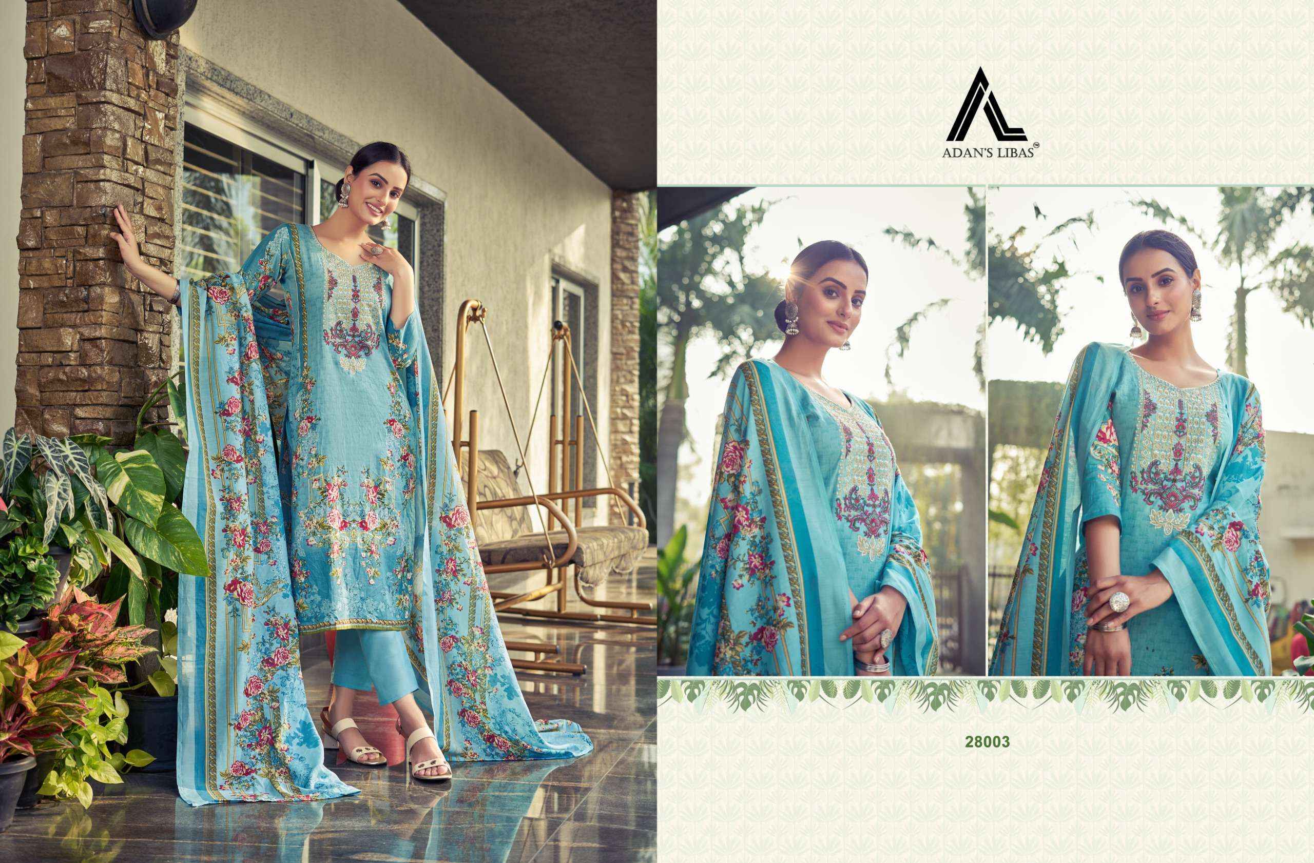 ADAN LIBAS NAIRA VOL 28 SUITS - SURAT MARKET WHOLESALE