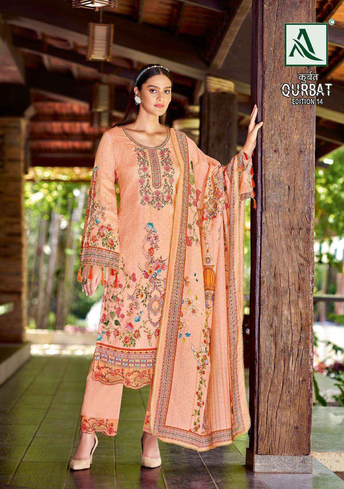 Alok Qurbat Vol-14 Dress Material Wholesale Price