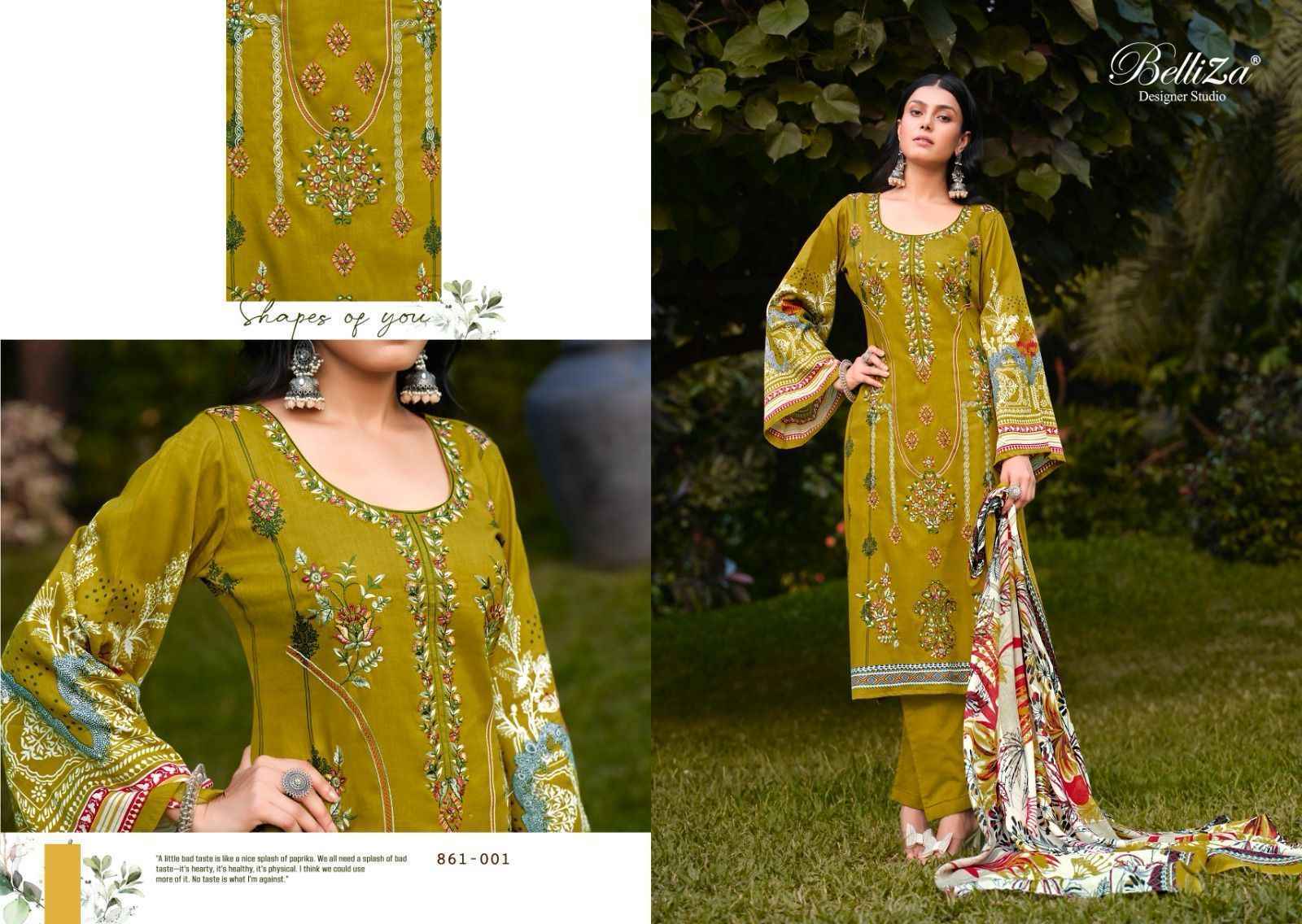 Belliza Lavanya Cotton Dress Material Surat Wholesaler