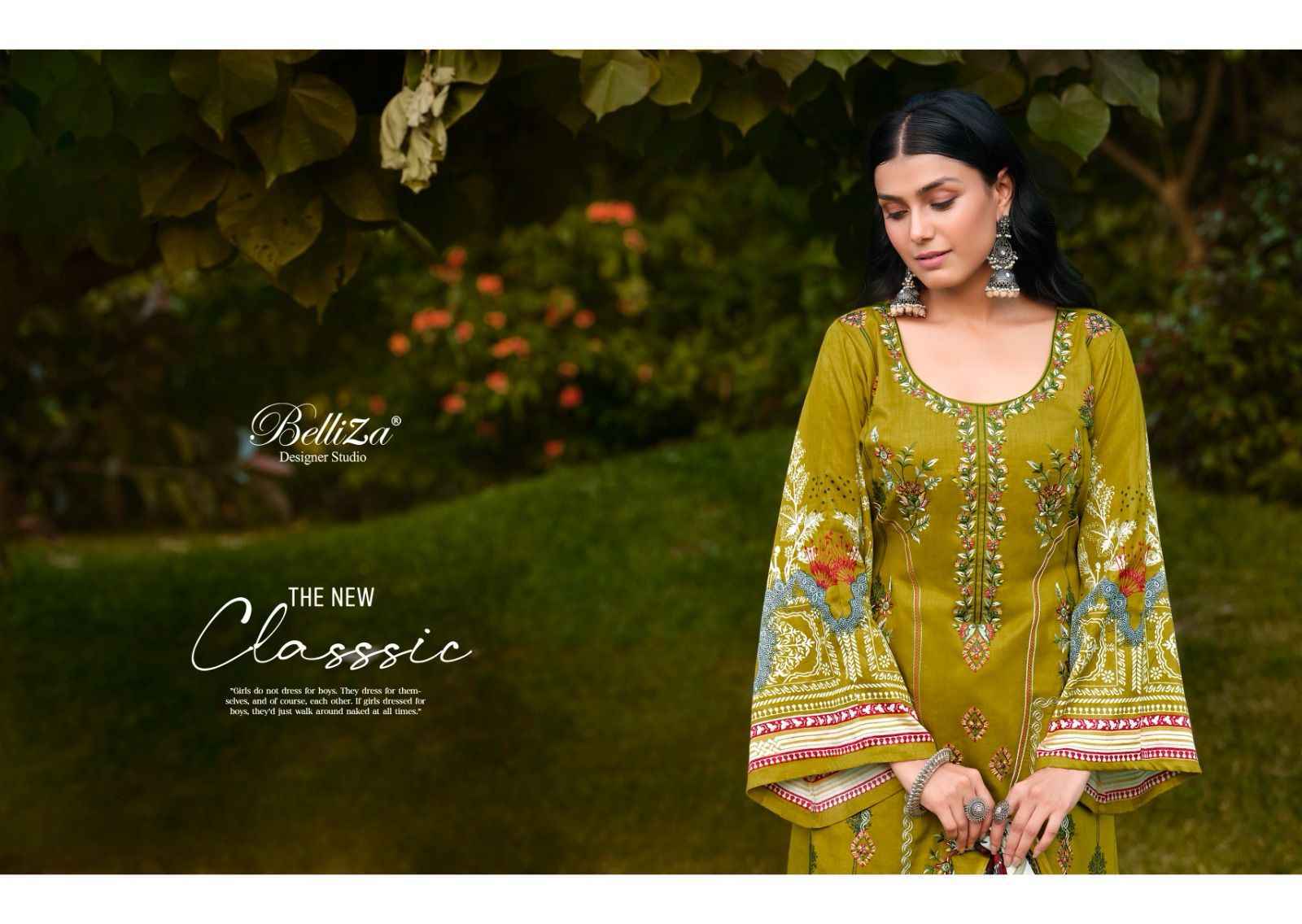 Belliza Lavanya Cotton Dress Material Surat Wholesaler