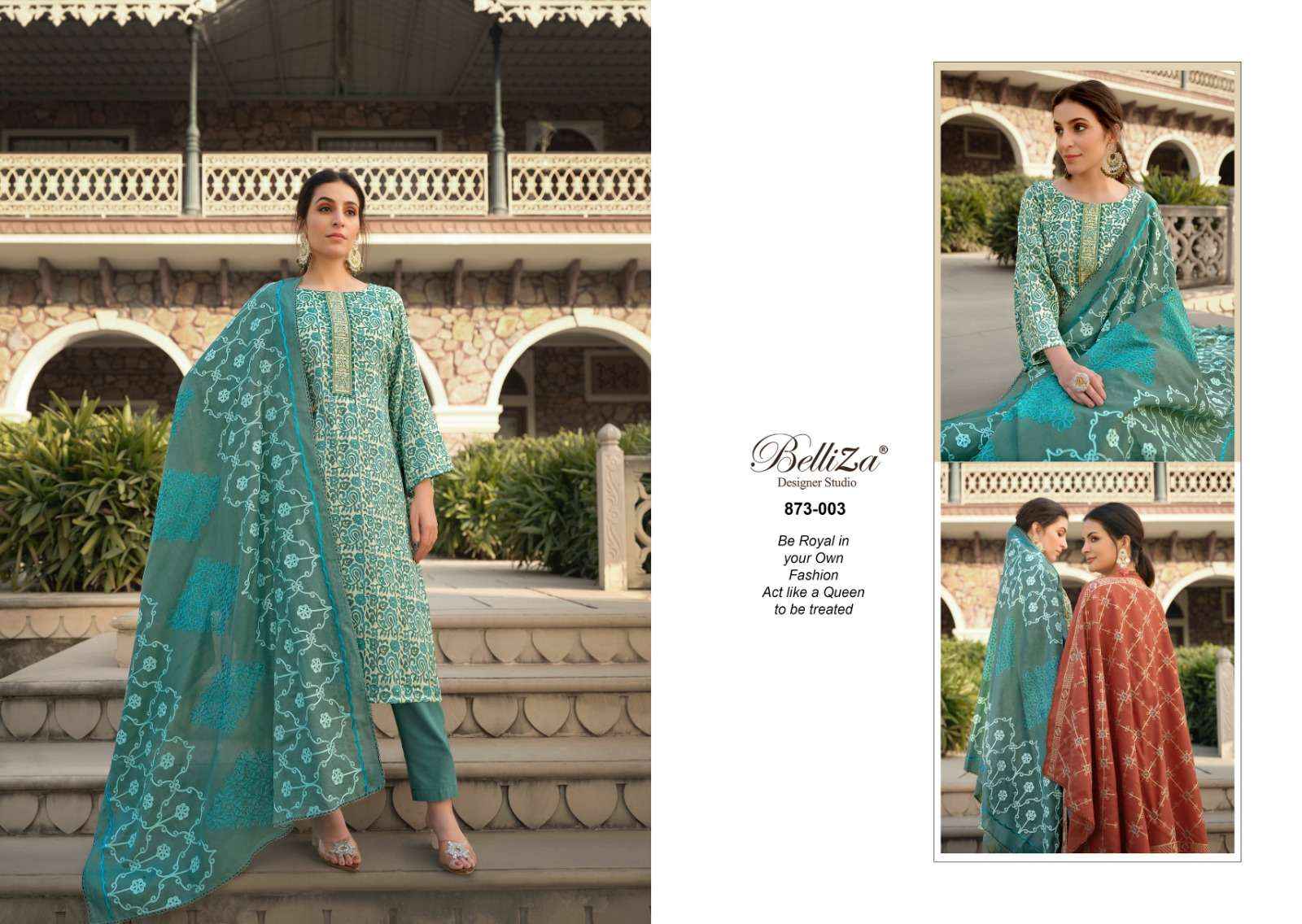 BELLIZA SOPHIA COTTON SALWAR KAMEEZ WHOLESALE PRICE