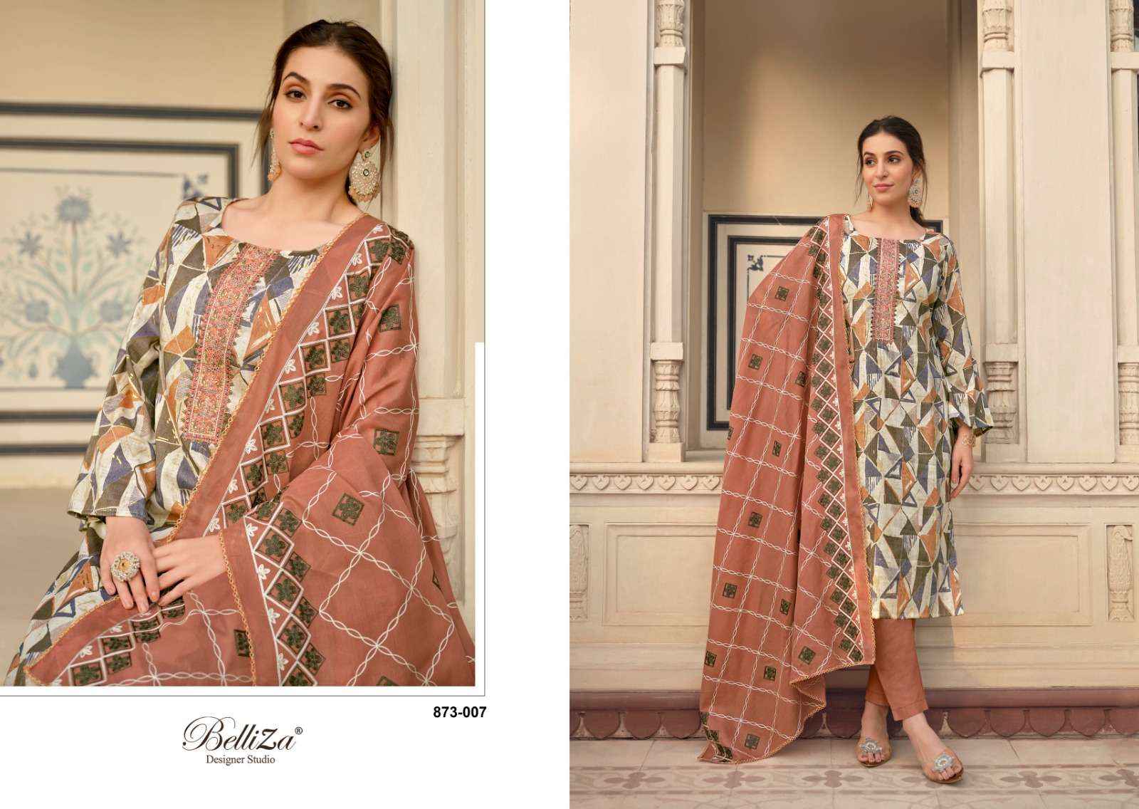 BELLIZA SOPHIA COTTON SALWAR KAMEEZ WHOLESALE PRICE