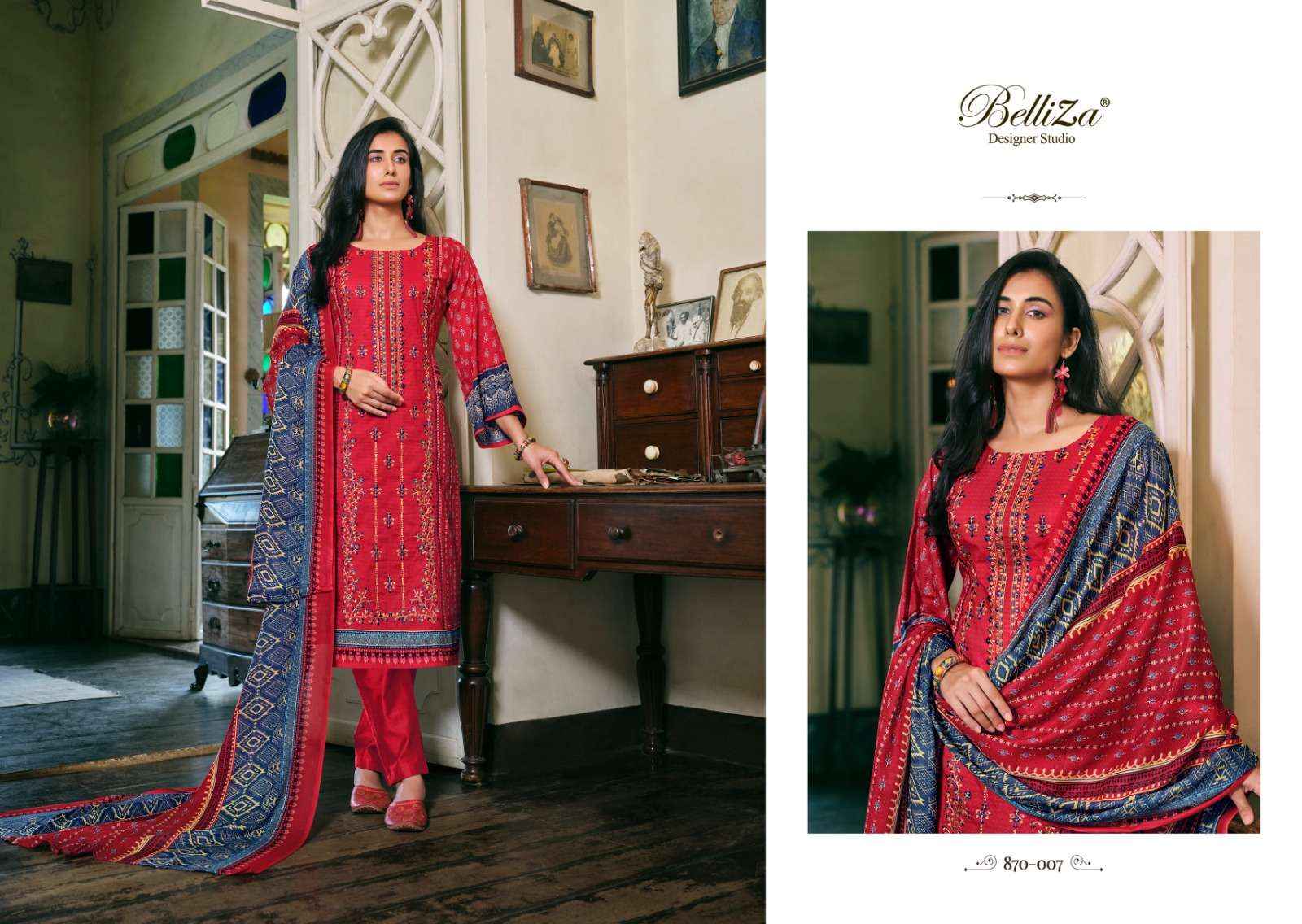 BIN SAEED VOL 2 BY BELLIZA DESIGNER STUDIO SALWAR KAMEEZ