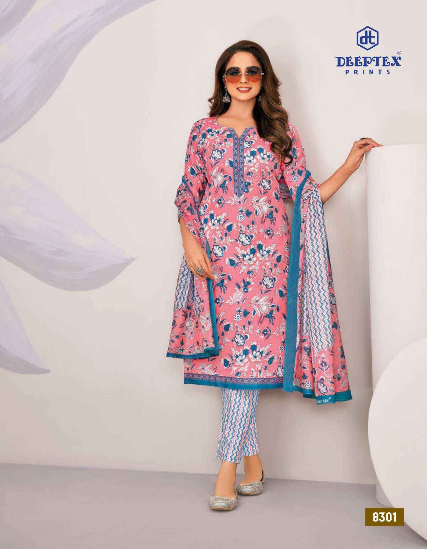Deeptex Miss India Vol 80 Cotton Wholesale Daily Wear Suits Catalog