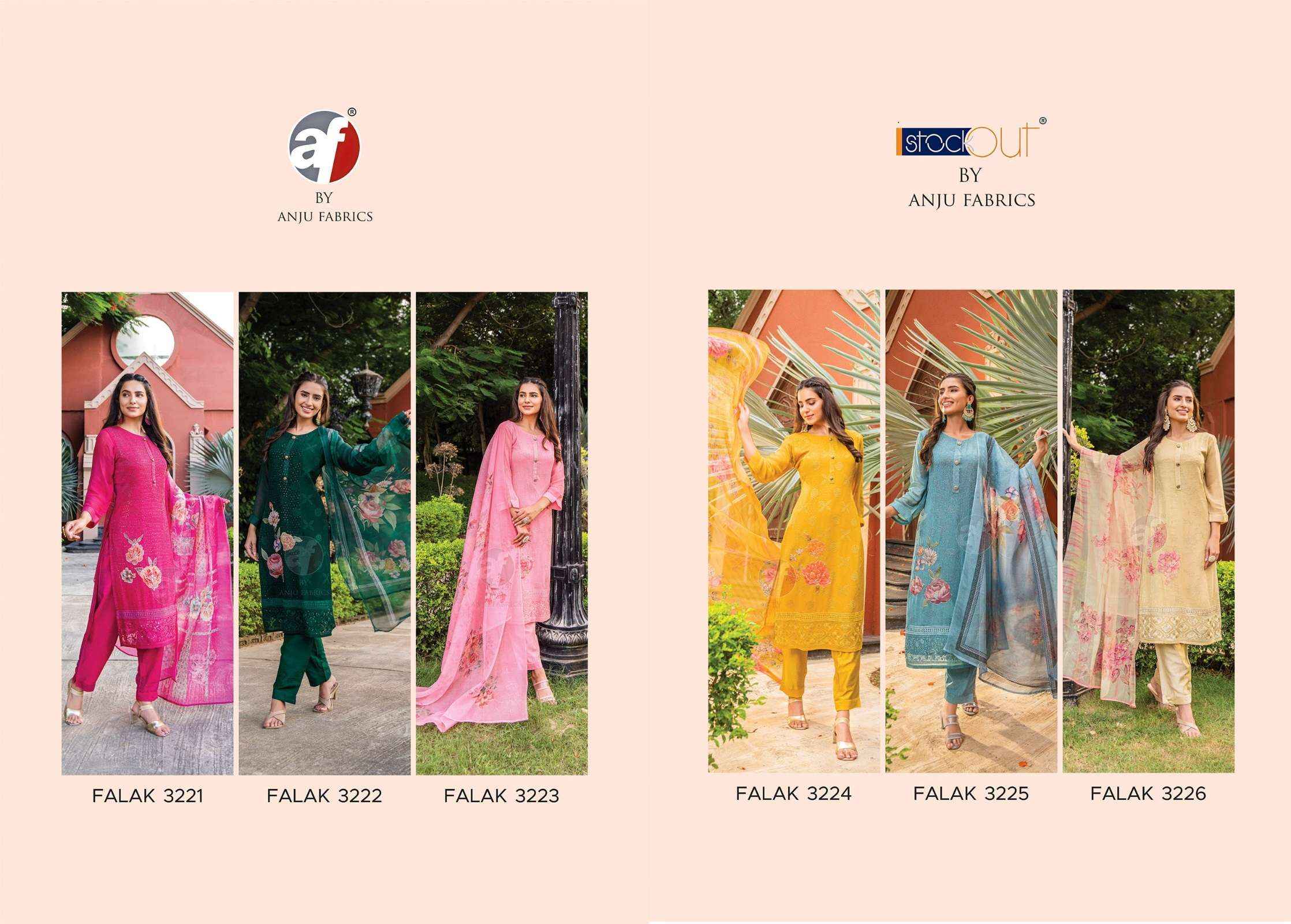 FALAK VOL-3 BY ANJU FABRICS READYMADE COLLECTION