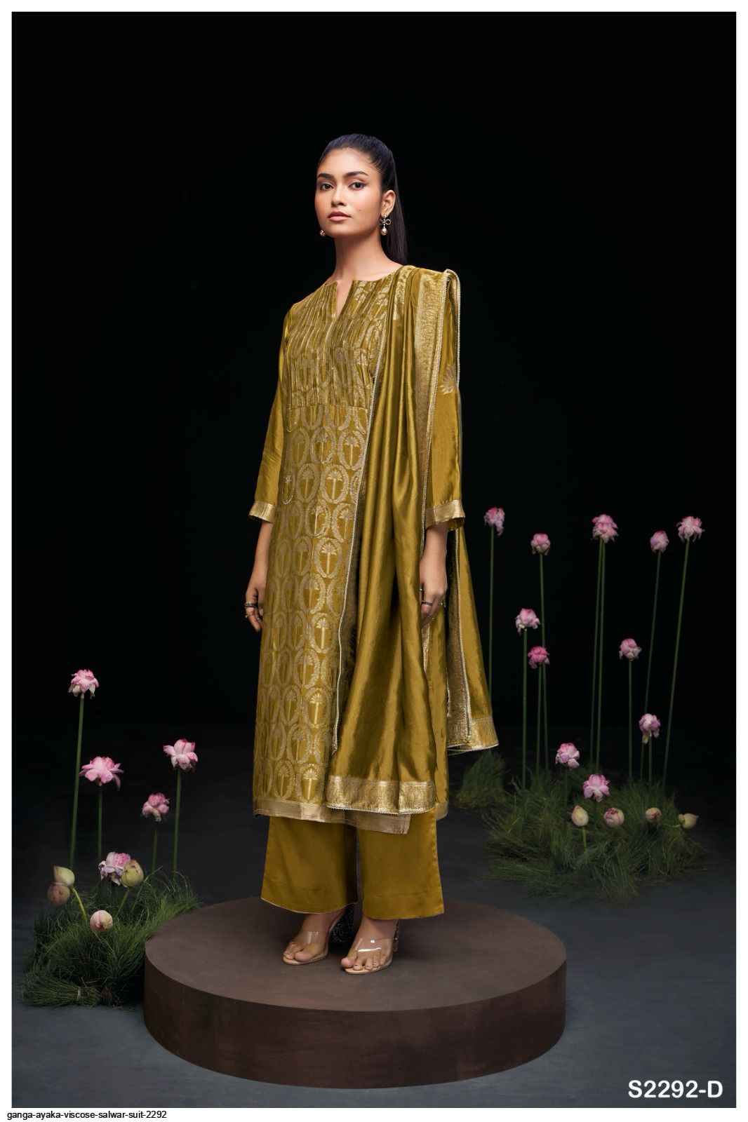 GANGA FASHION AYAKA 2292 VISCOSE SALWAR SUIT - 7069887788