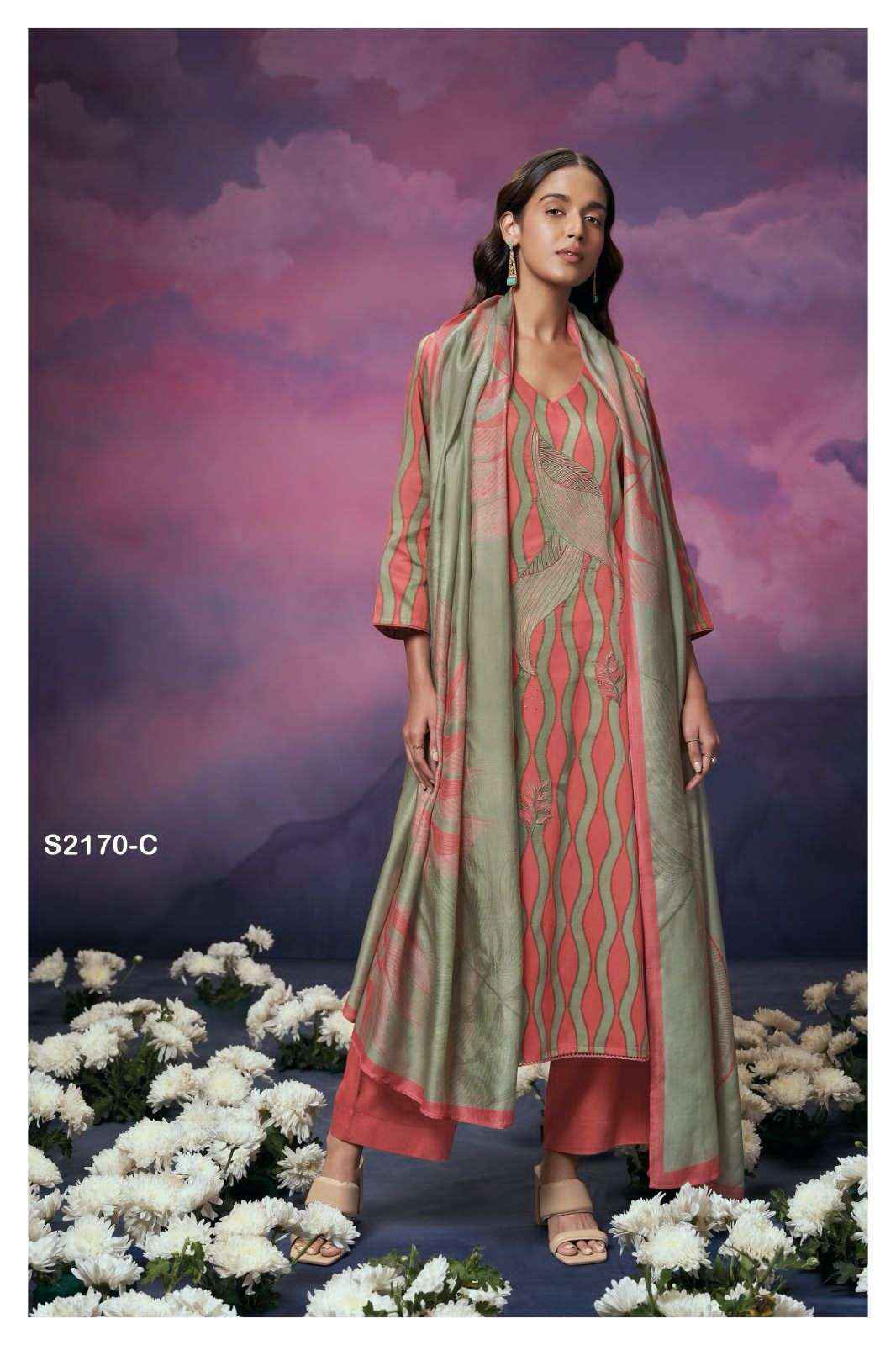 GANGA FASHION OTTILIE 2170 SALWAR KAMEEZ WHOLESALE PRICE