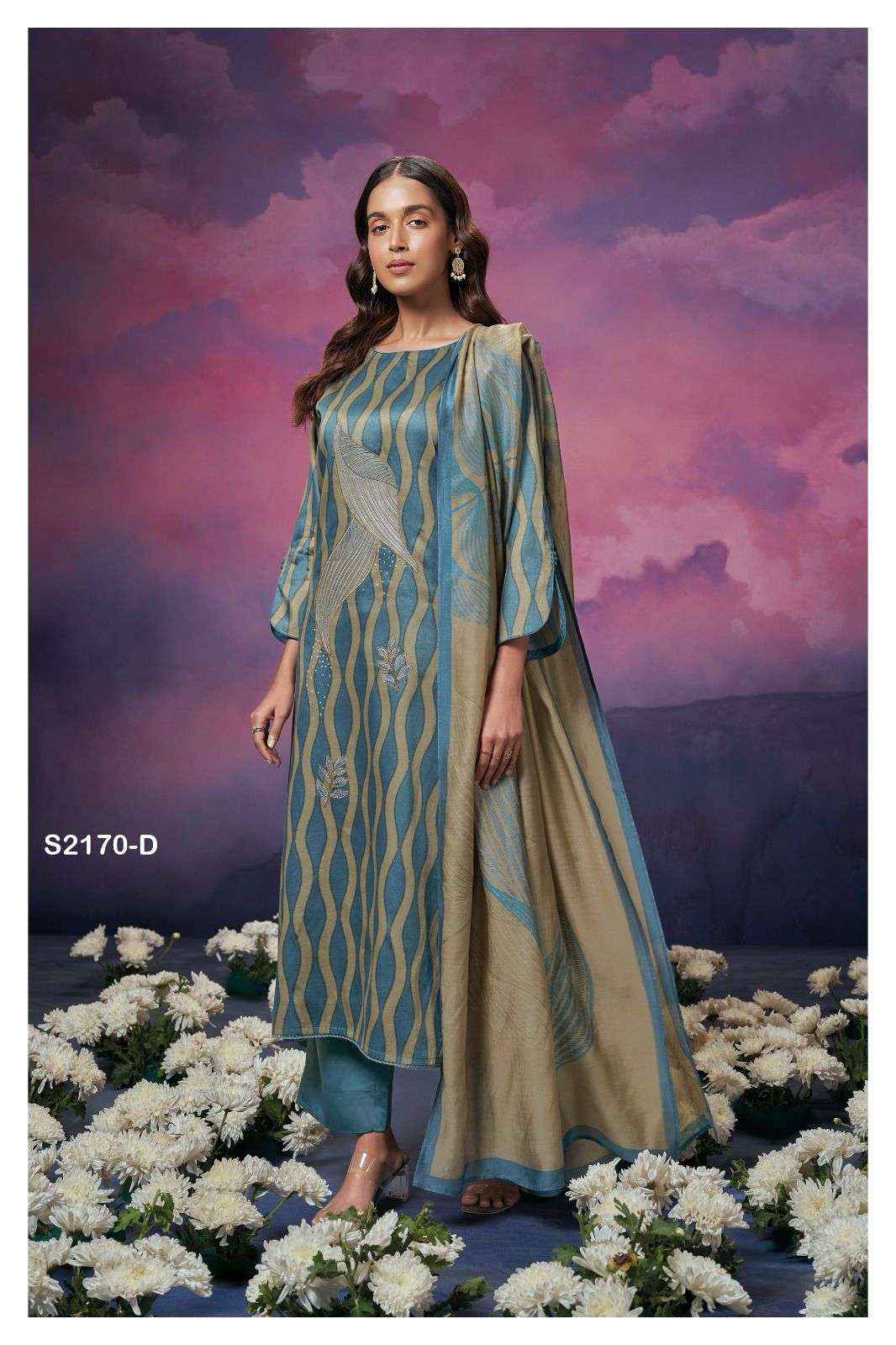 GANGA FASHION OTTILIE 2170 SALWAR KAMEEZ WHOLESALE PRICE