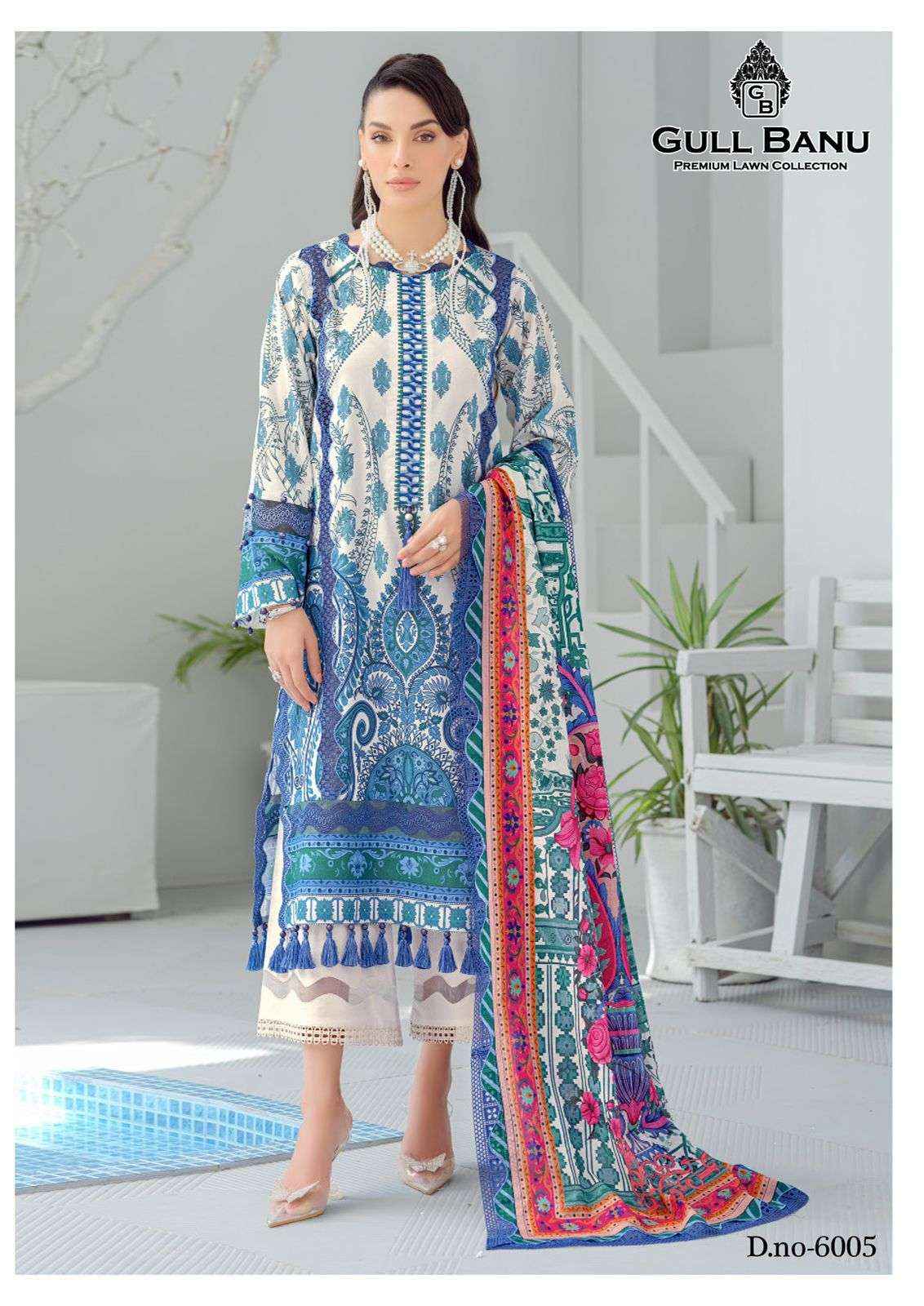 GULL AAHMED GULL BANU VOL-6 PAKISTANI SUITS SURAT WHOLESALE MARKET