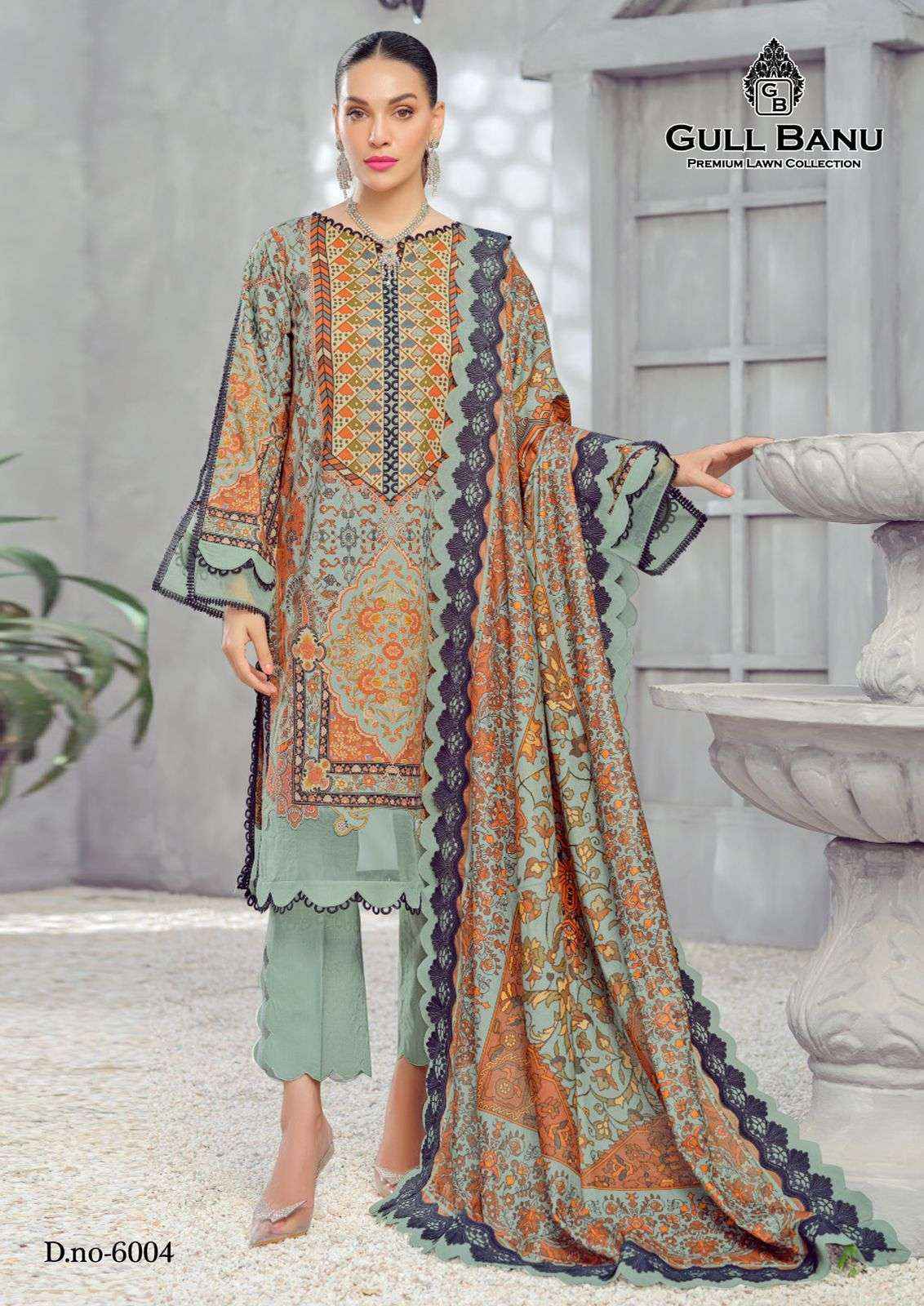 GULL AAHMED GULL BANU VOL-6 PAKISTANI SUITS SURAT WHOLESALE MARKET