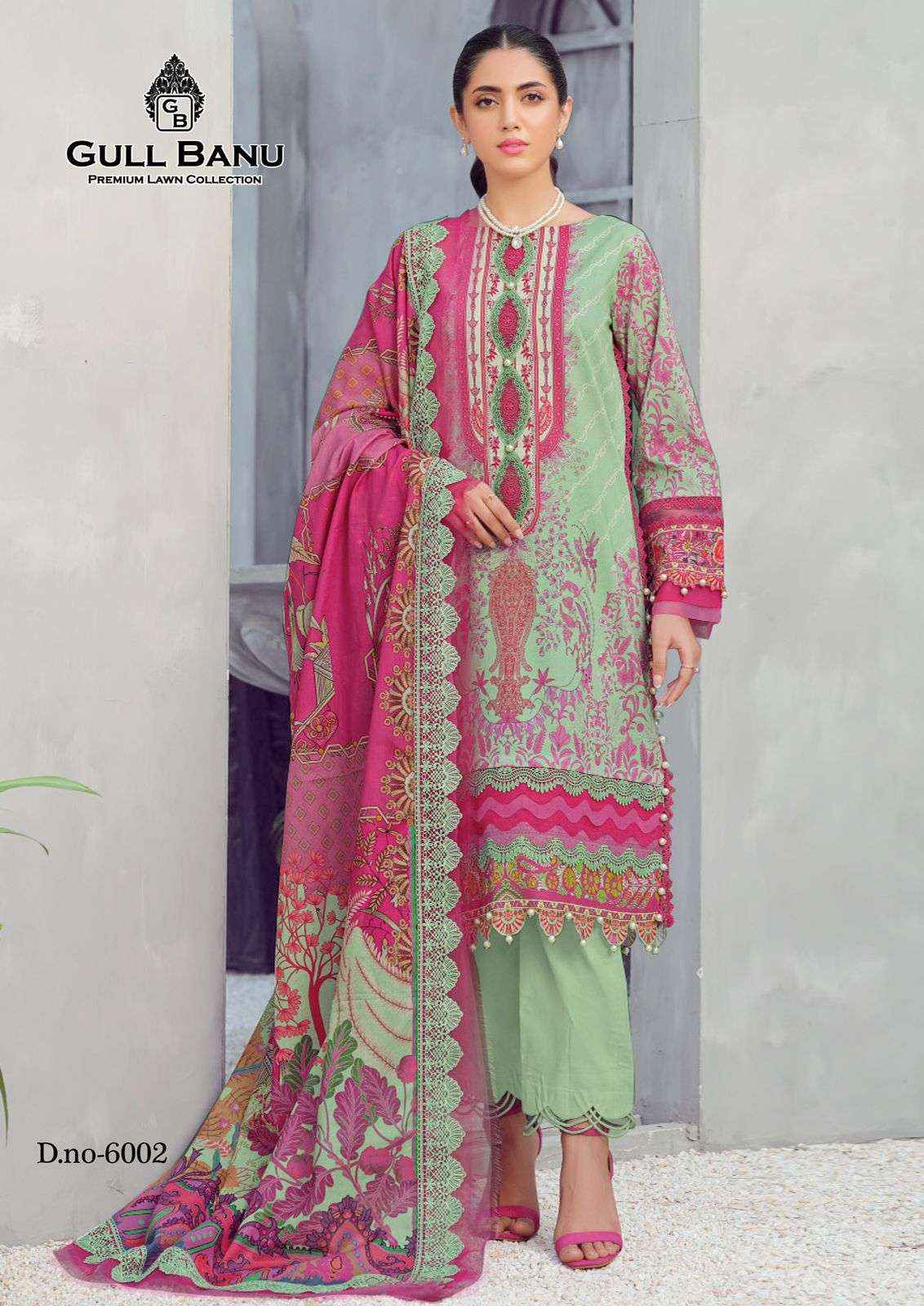 GULL AAHMED GULL BANU VOL-6 PAKISTANI SUITS SURAT WHOLESALE MARKET