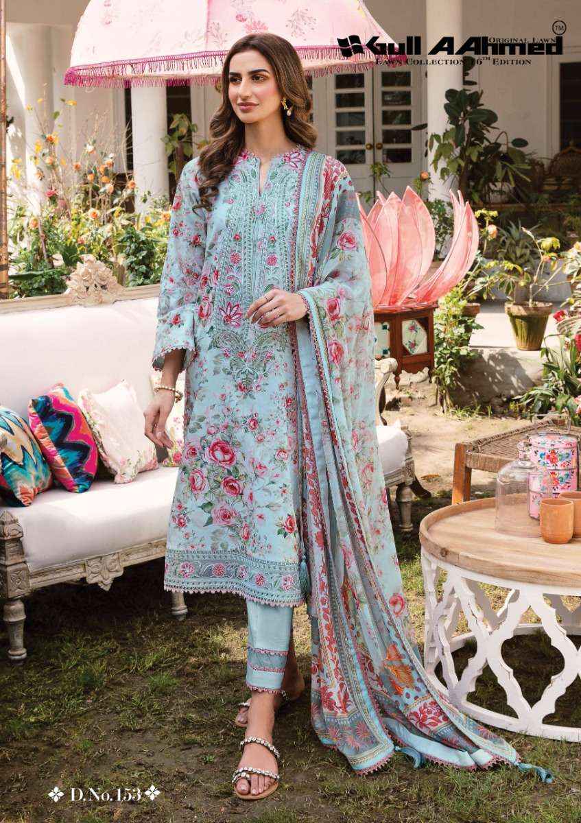 GULL AAHMED LAWN COLLECTION VOL-16 Readymade Suits - Surat Wholesale Suits Market