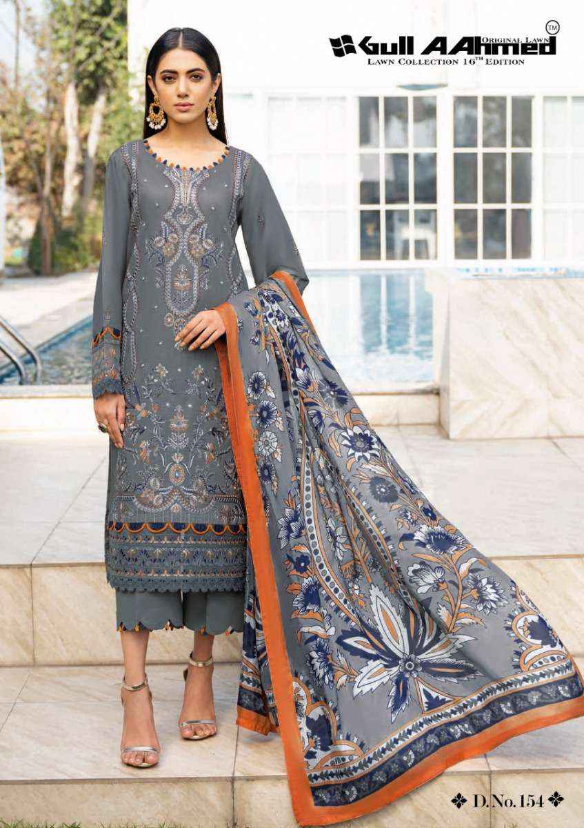 GULL AAHMED LAWN COLLECTION VOL-16 Readymade Suits - Surat Wholesale Suits Market