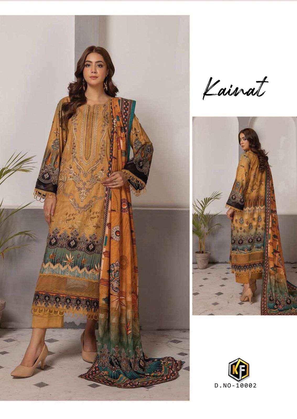 KAINAT VOL-10 BY KEVAL FAB DRESS MATERIAL WHOLESALE PRICE