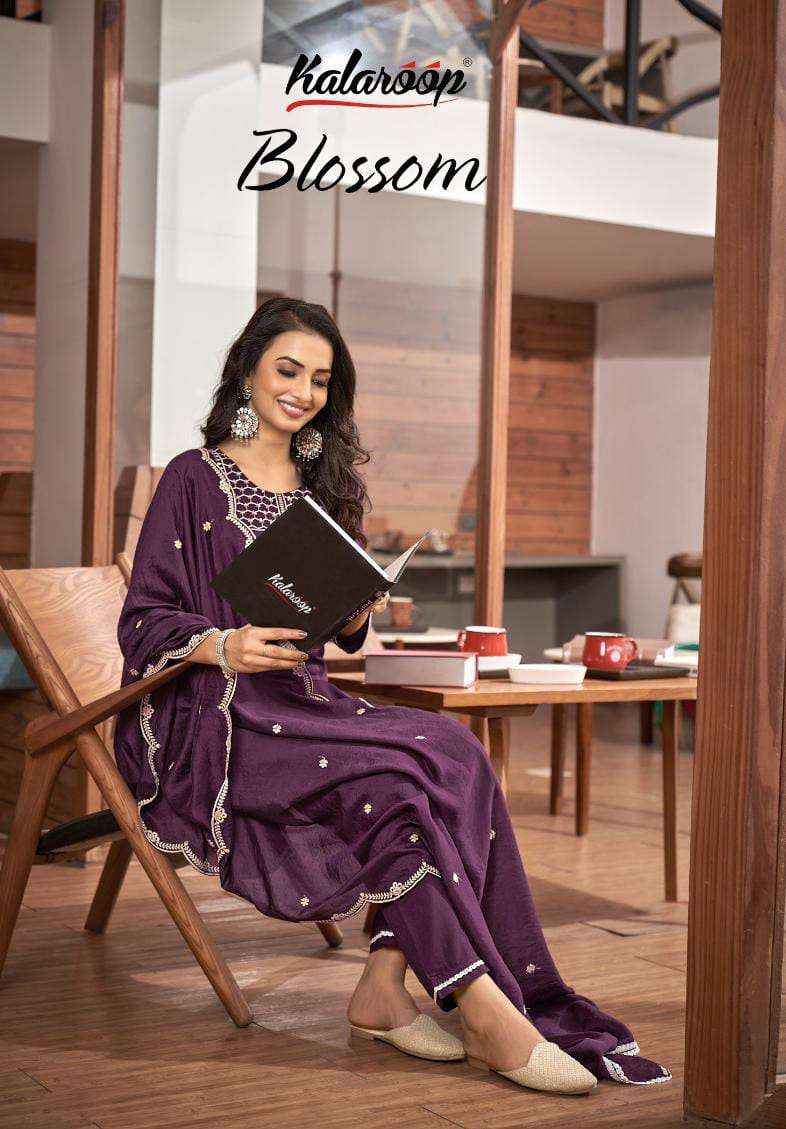 KALAROOP KAJREE FASHION BLOSSOM READYMADE SUITS