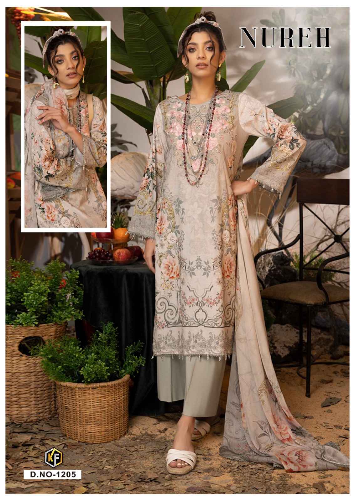 KEVAL FAB NUREH VOL 12 Suits - Surat Wholesale Bazaar