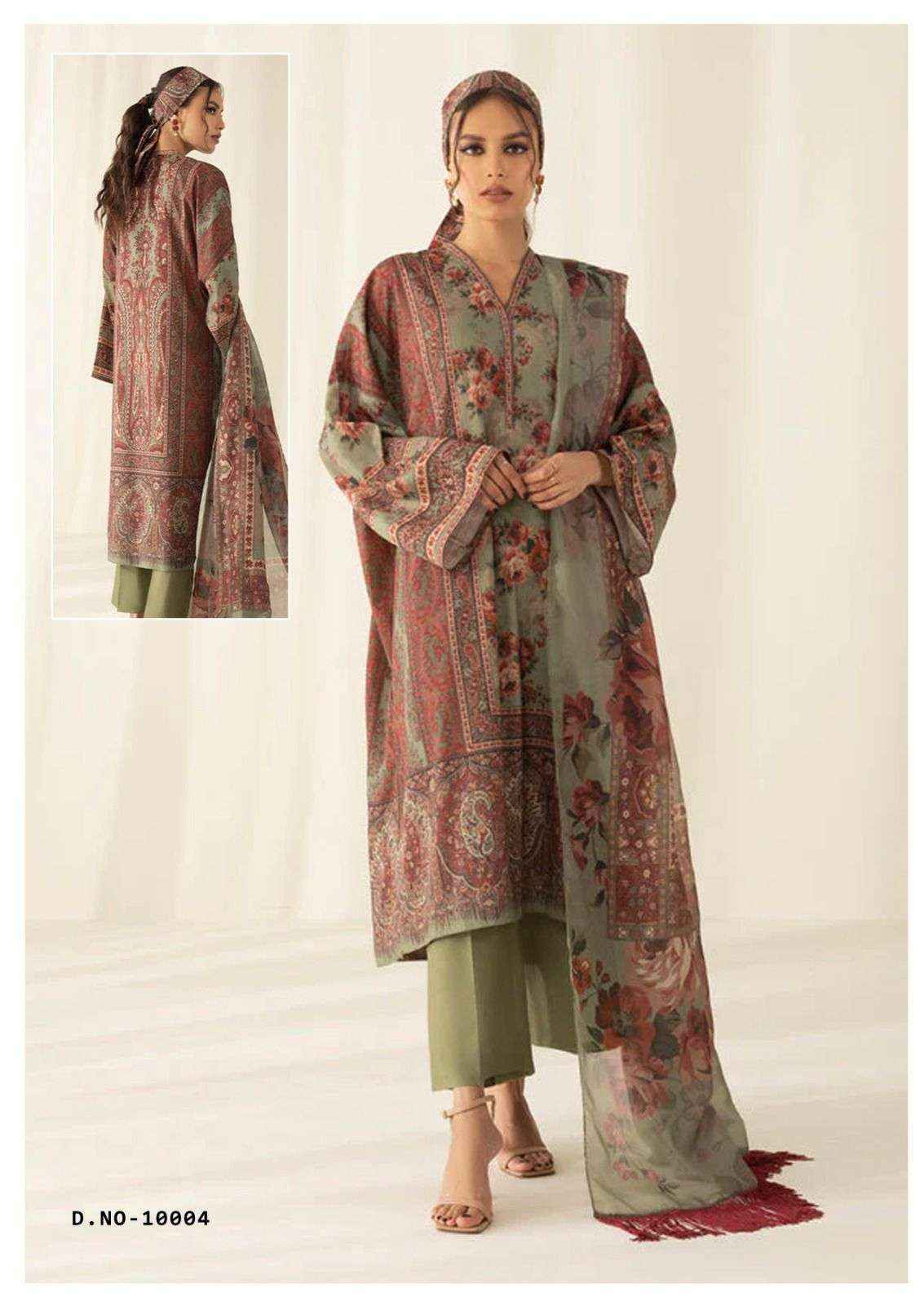 Keval Fab Zara Ali Firdous Vol 10 Readymade Suits Wholesale Price - 7069887788