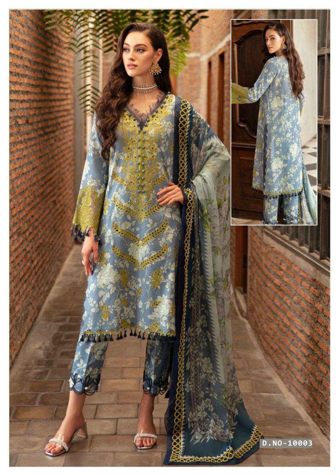 Keval Fab Zara Ali Firdous Vol 10 Readymade Suits Wholesale Price - 7069887788