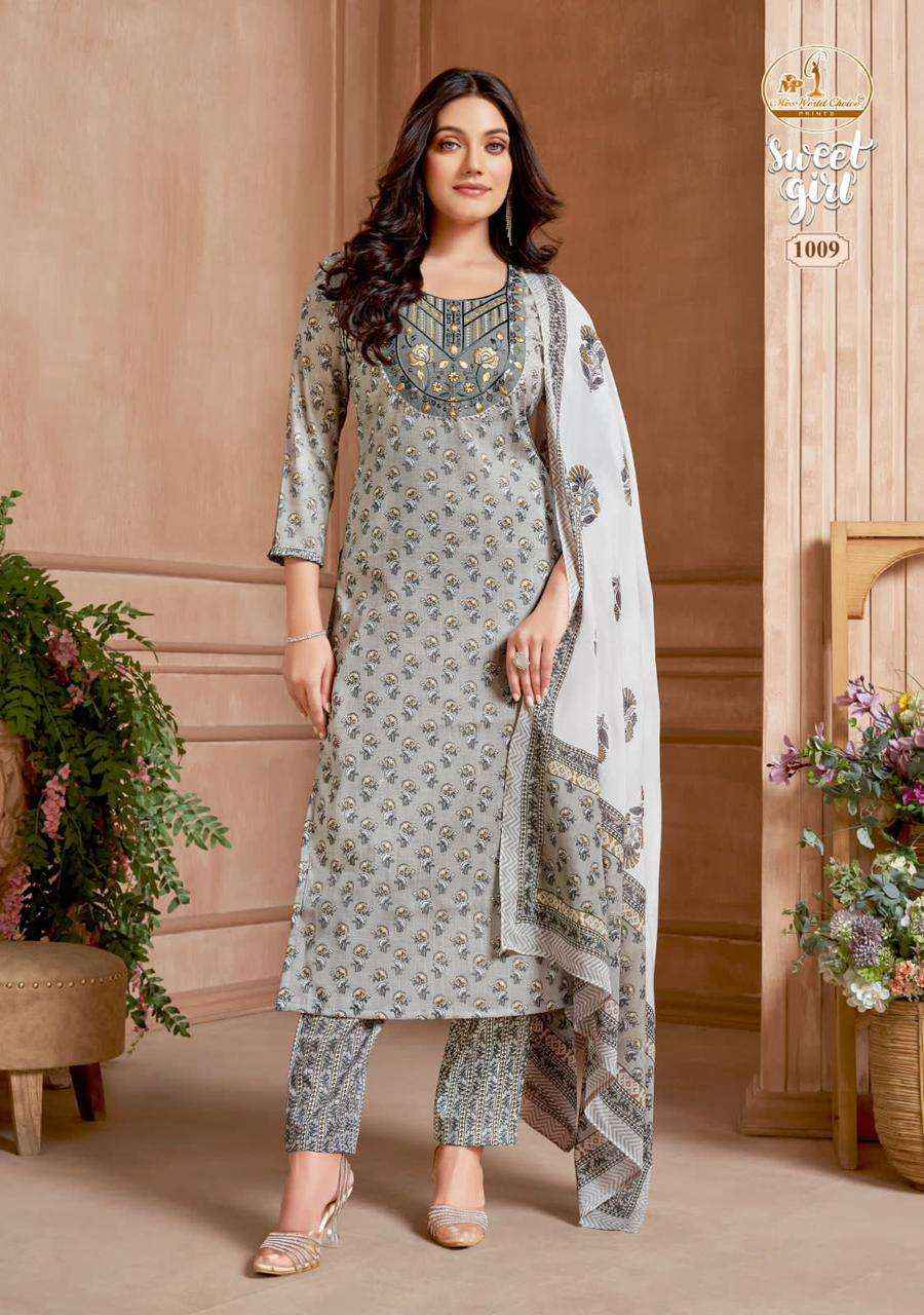 MISS WORLD CHOICE SWEET GIRL VOL-1 COTTON SUIT - SURAT WHOLESALE MARKET