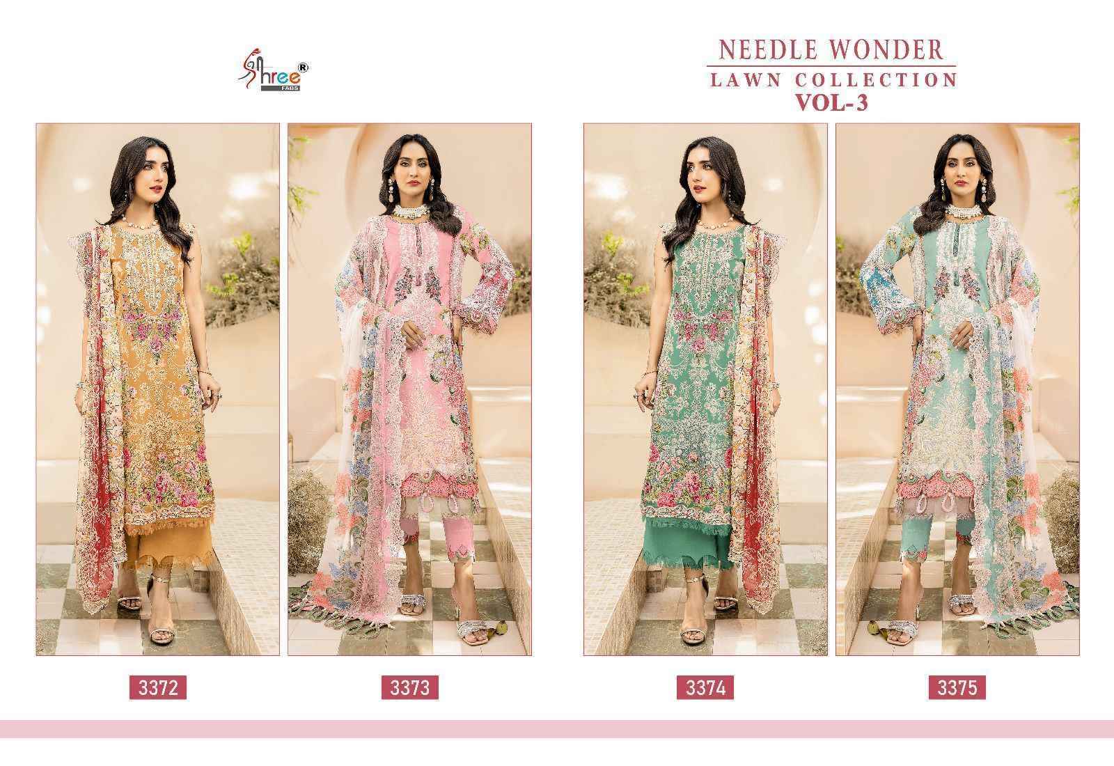 Needle Wonder Lawn Collection Vol 3 by Shree Fabs Salwar Kameez 