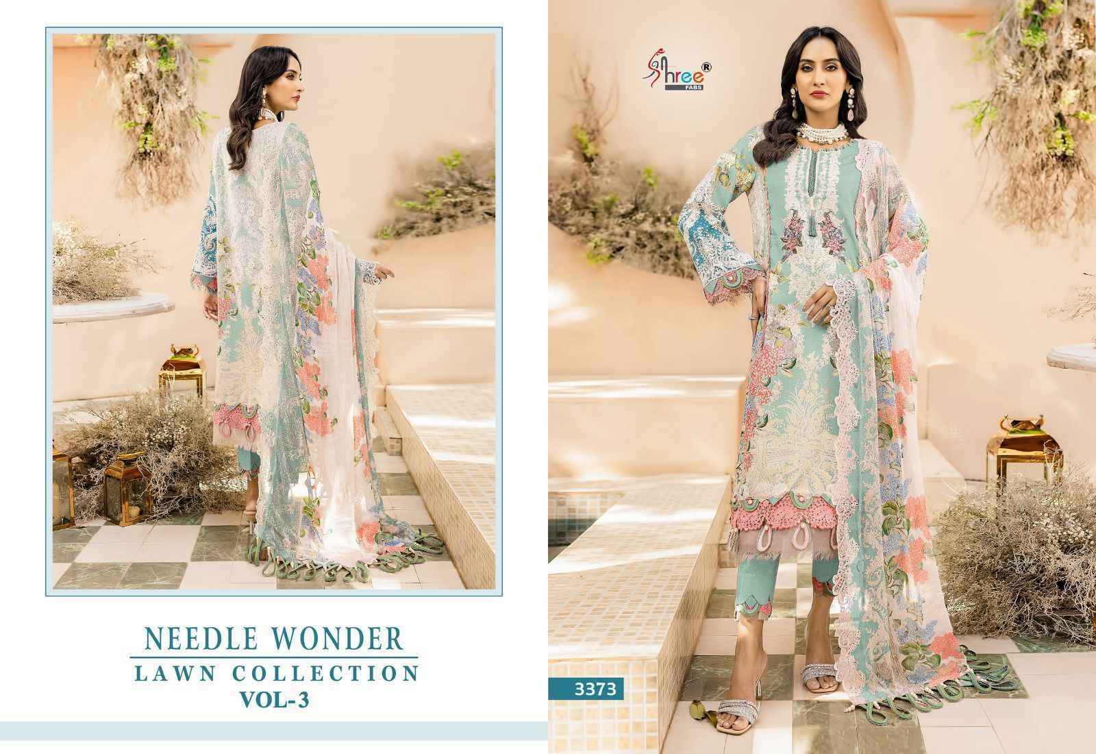 Needle Wonder Lawn Collection Vol 3 by Shree Fabs Salwar Kameez 