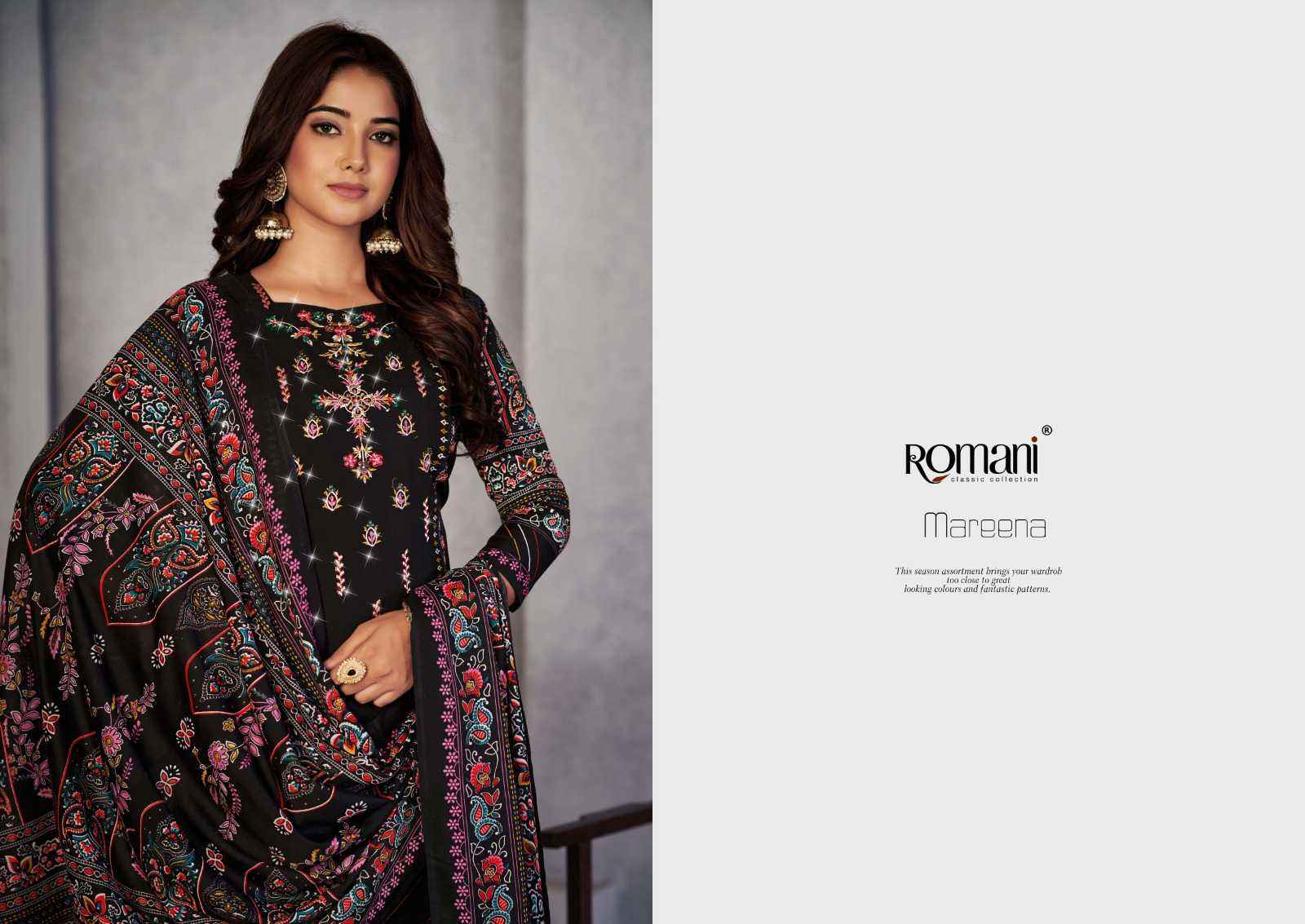 ROMANI MAREENA VOL-17 DRESS MATERIAL WHOLESALE PRICE