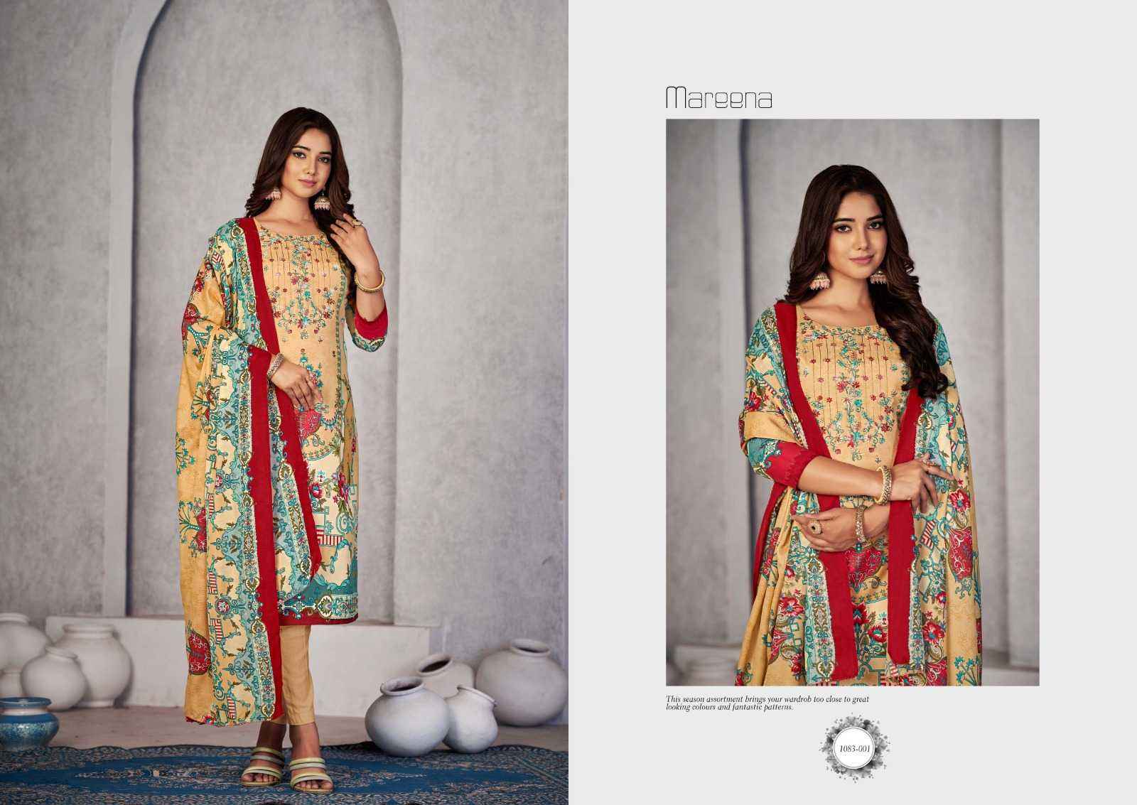 ROMANI MAREENA VOL-17 DRESS MATERIAL WHOLESALE PRICE