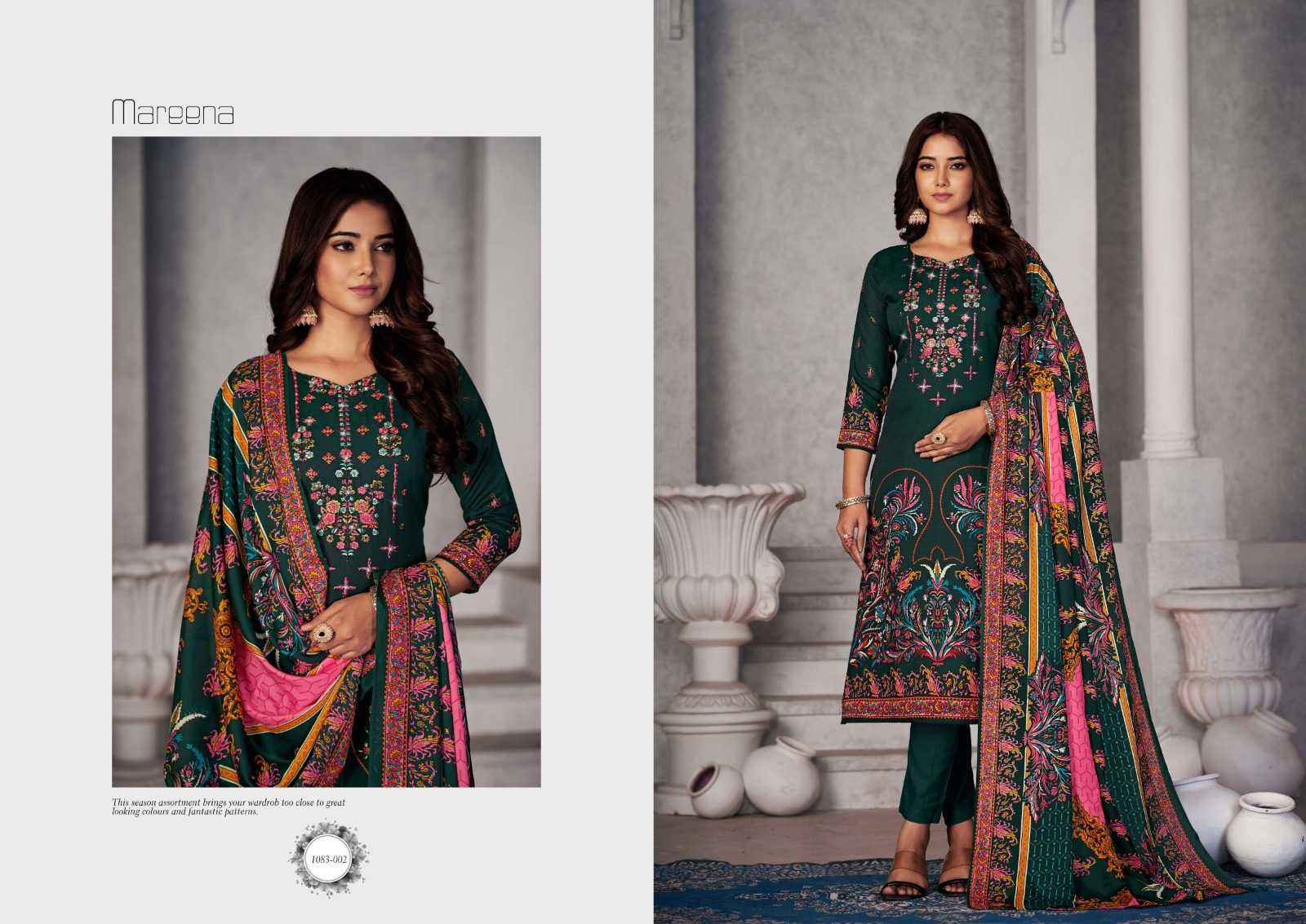 ROMANI MAREENA VOL-17 DRESS MATERIAL WHOLESALE PRICE