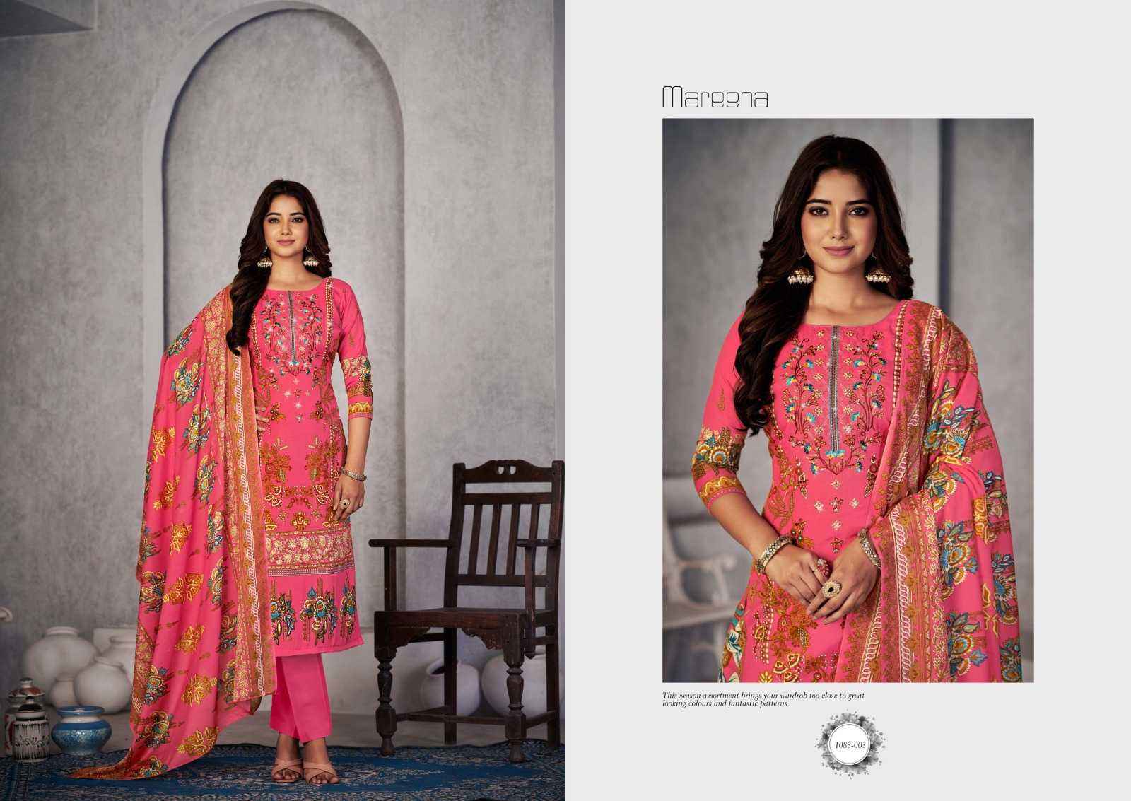 ROMANI MAREENA VOL-17 DRESS MATERIAL WHOLESALE PRICE