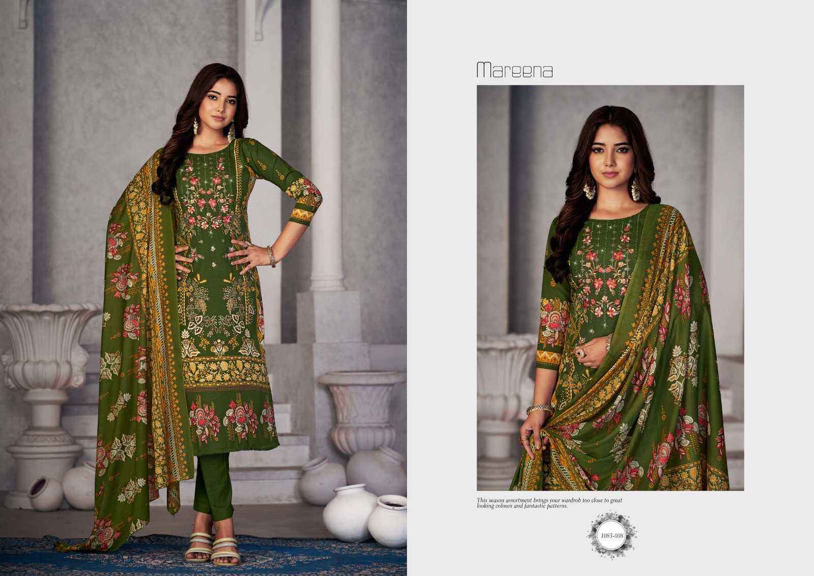 ROMANI MAREENA VOL-17 DRESS MATERIAL WHOLESALE PRICE