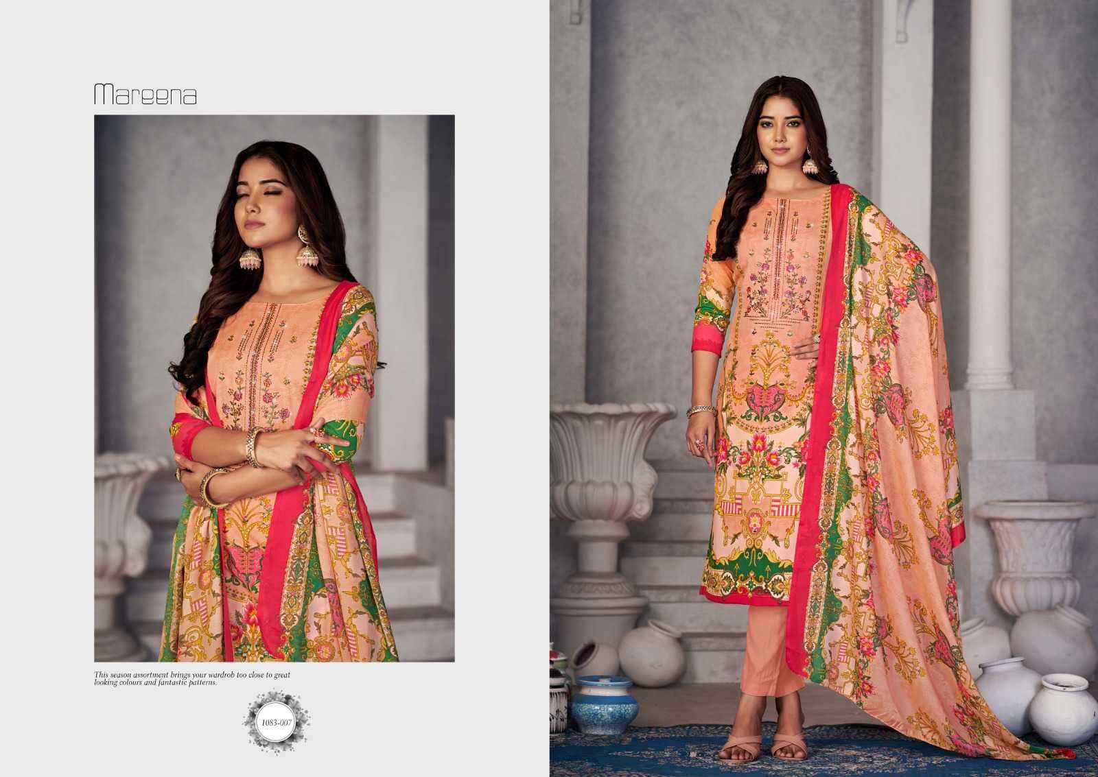 ROMANI MAREENA VOL-17 DRESS MATERIAL WHOLESALE PRICE