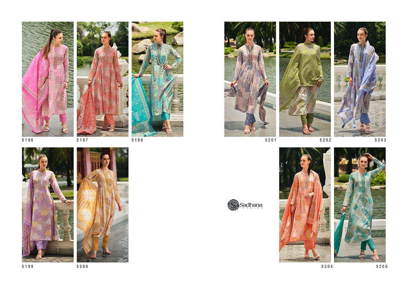 SADHANA FASHION MEHRAAM LAWN COTTON SUITS