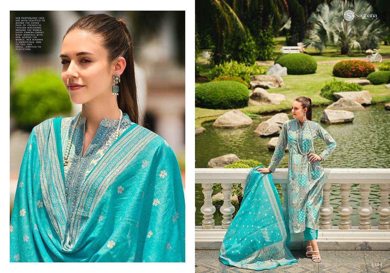 SADHANA FASHION MEHRAAM LAWN COTTON SUITS