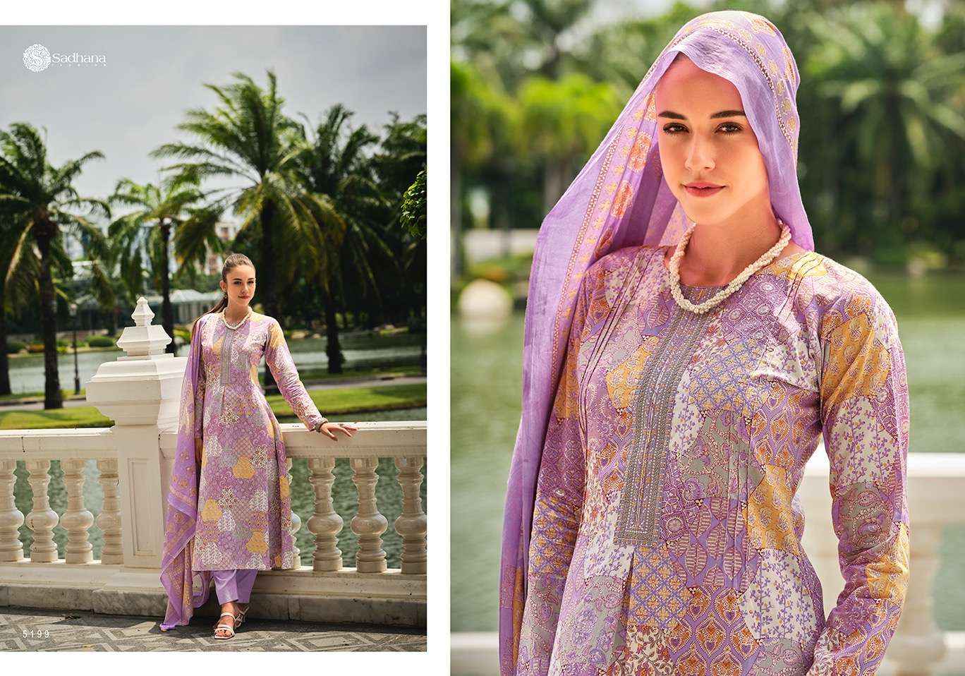 SADHANA FASHION MEHRAAM LAWN COTTON SUITS