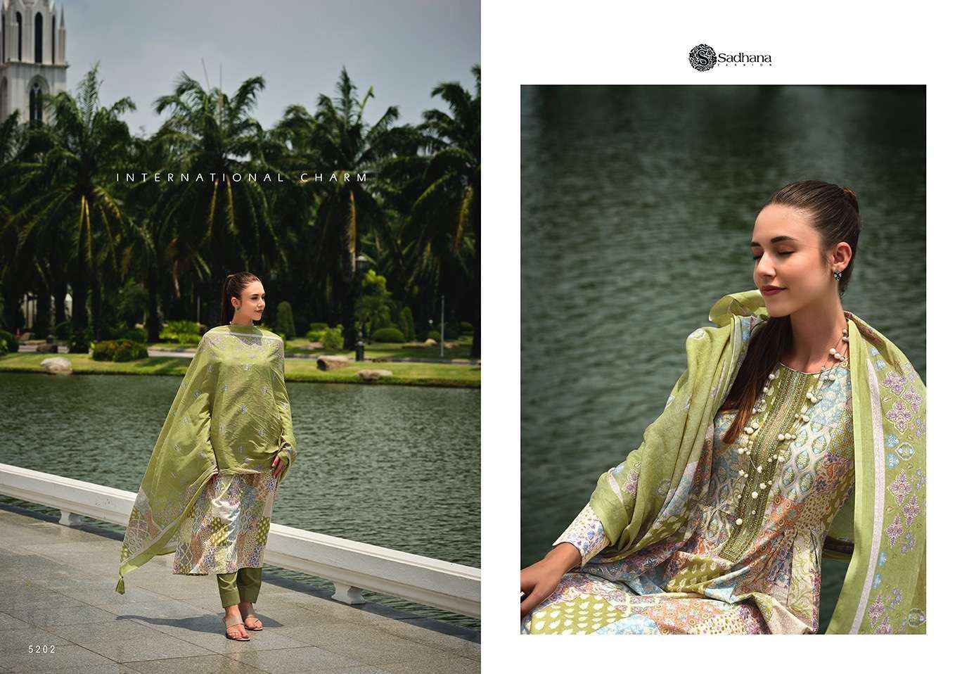 SADHANA FASHION MEHRAAM LAWN COTTON SUITS