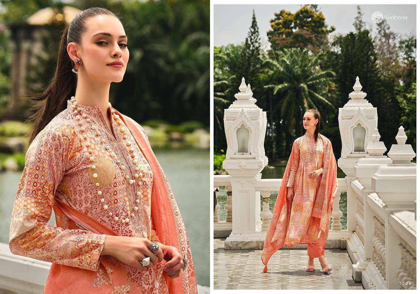 SADHANA FASHION MEHRAAM LAWN COTTON SUITS