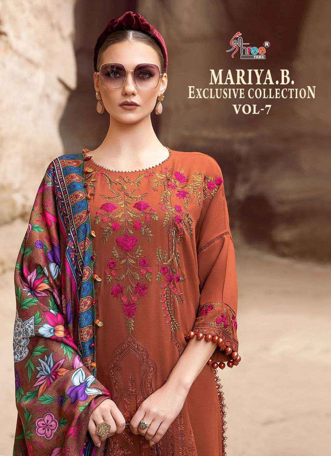 SHREE FABS MARIAB EXCLUSIVE COLLECTION VOL-7 SALWAR KAMEEZ