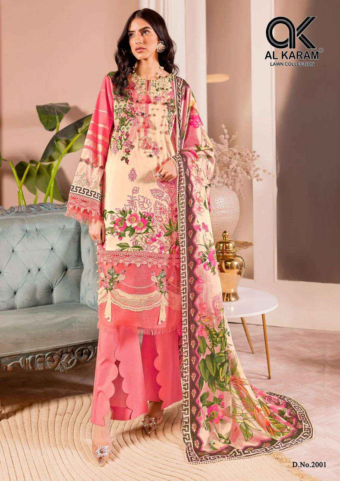 AL KARAM ADANS LIBAS EXCLUSIVE COLLECTION VOL 2 SALWAR KAMEEZ ( 6 PCS CATALOG )